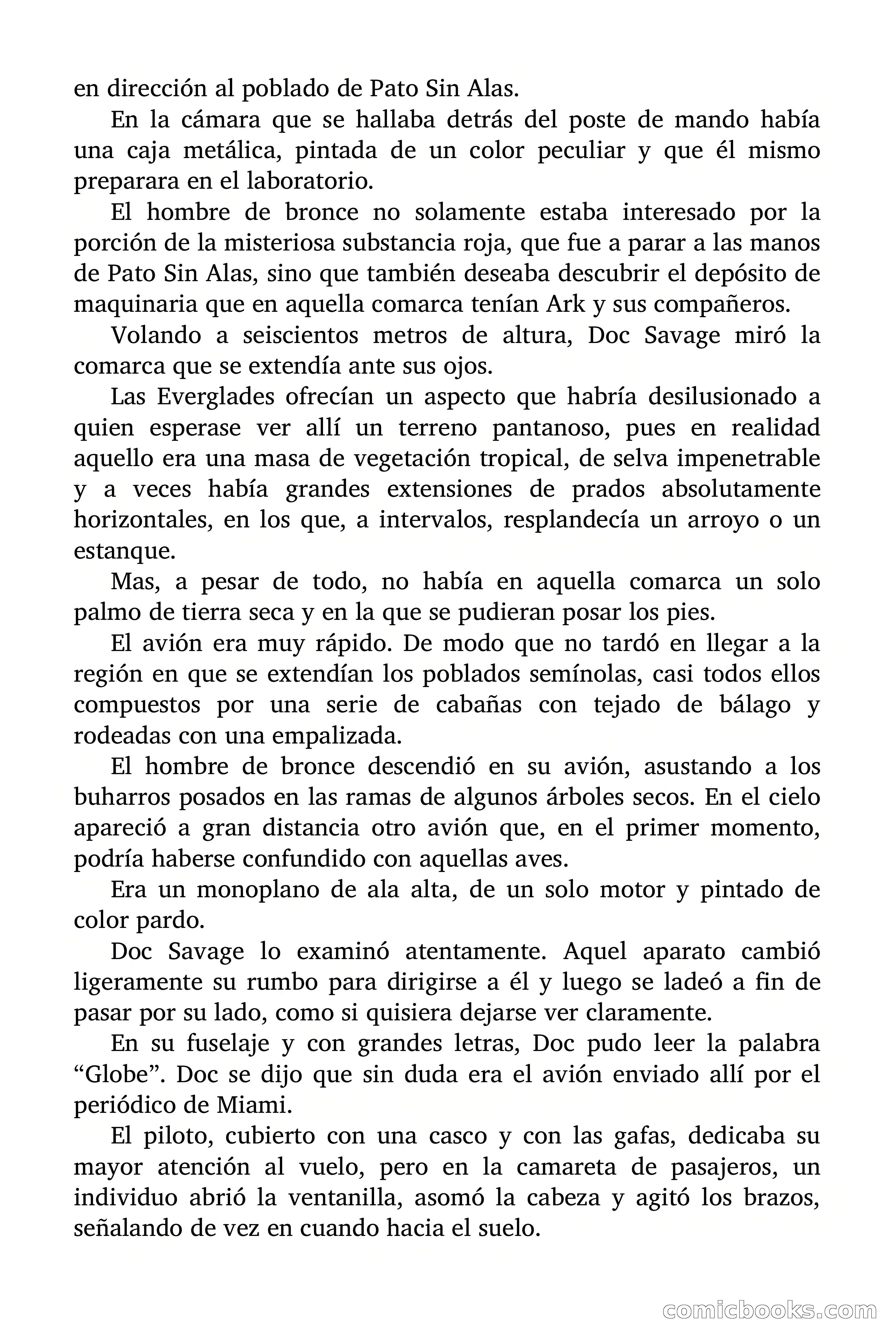Doc Savage: Nieve Roja — page 116 of 129
