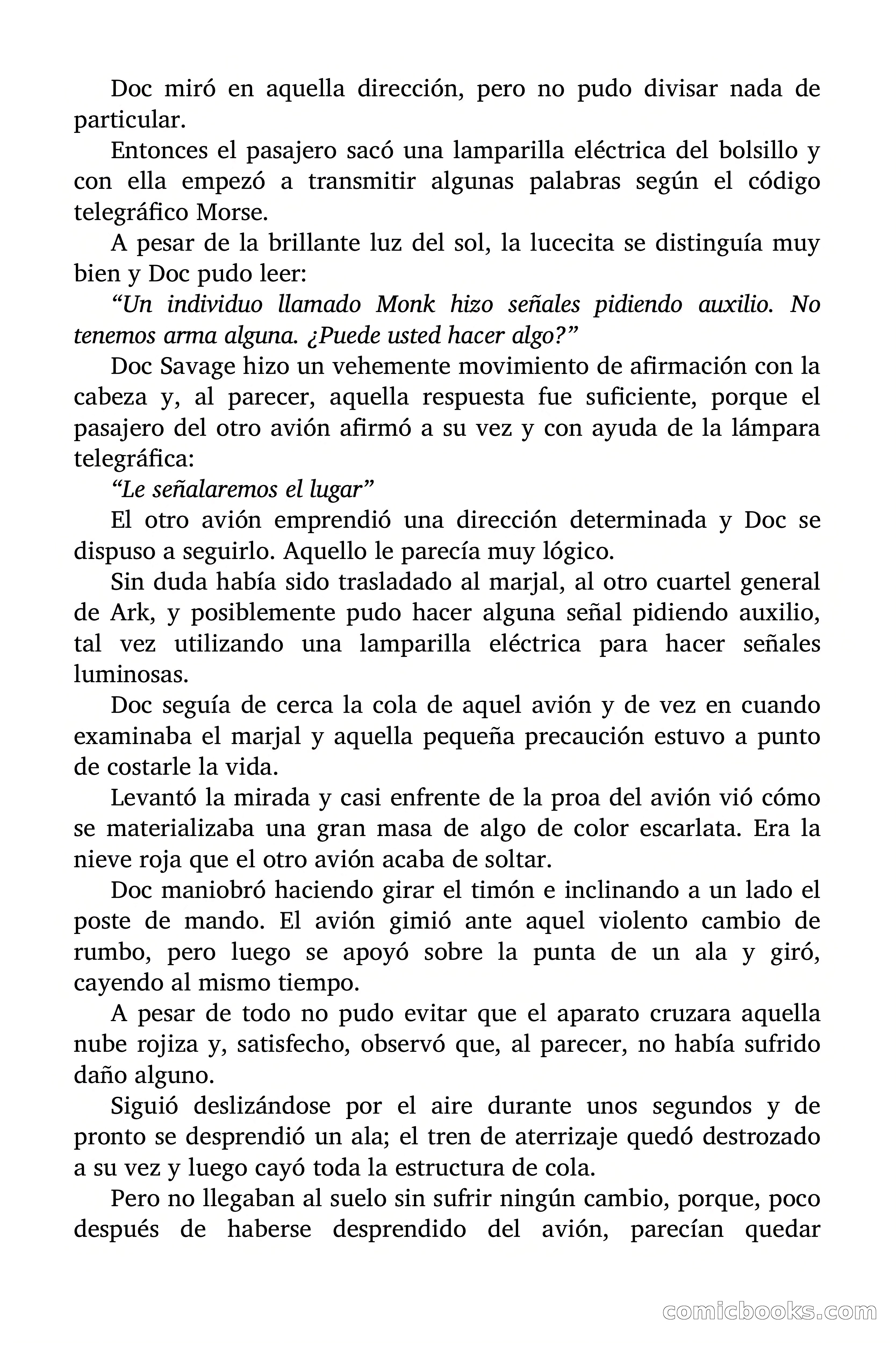 Doc Savage: Nieve Roja — page 117 of 129
