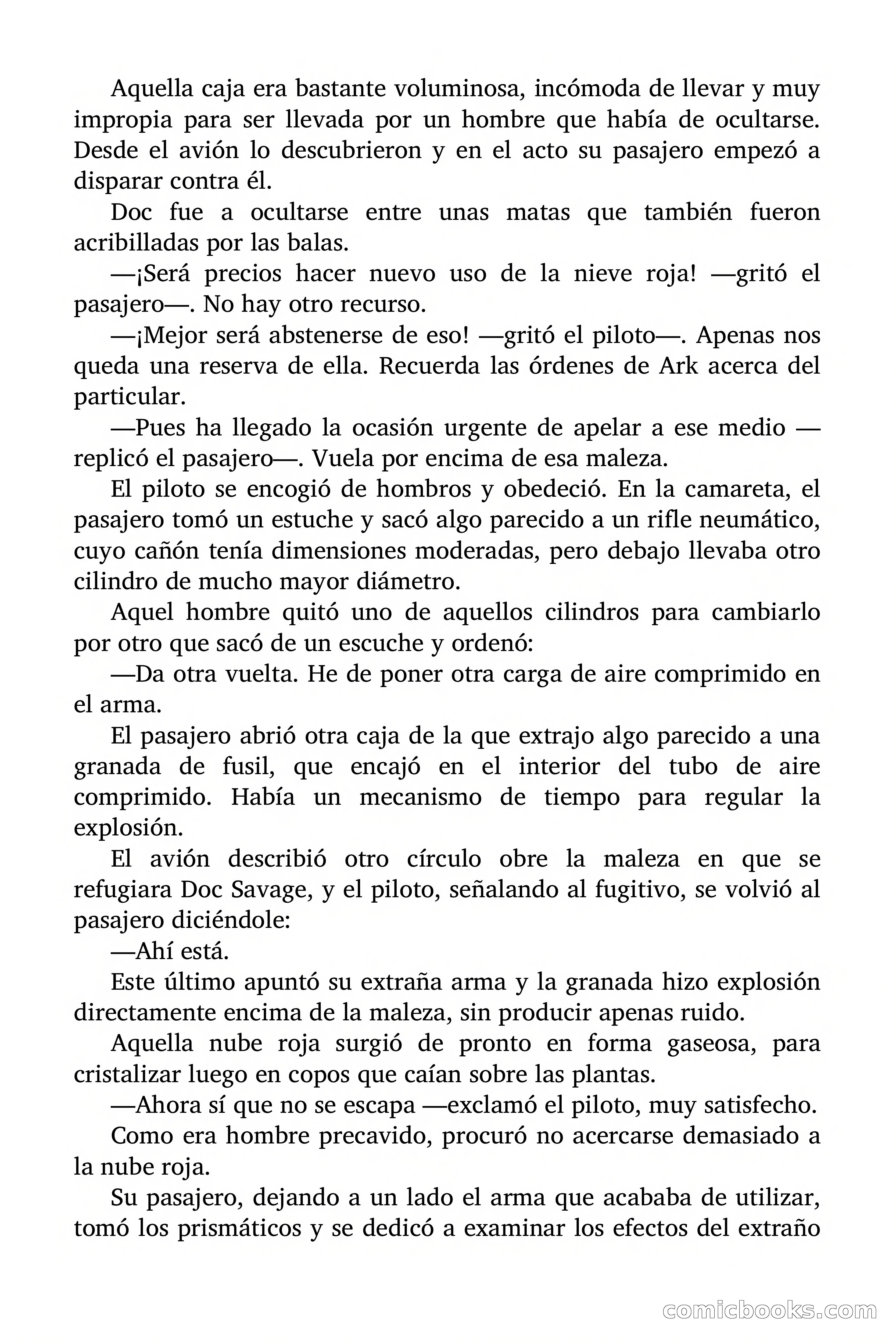 Doc Savage: Nieve Roja — page 119 of 129