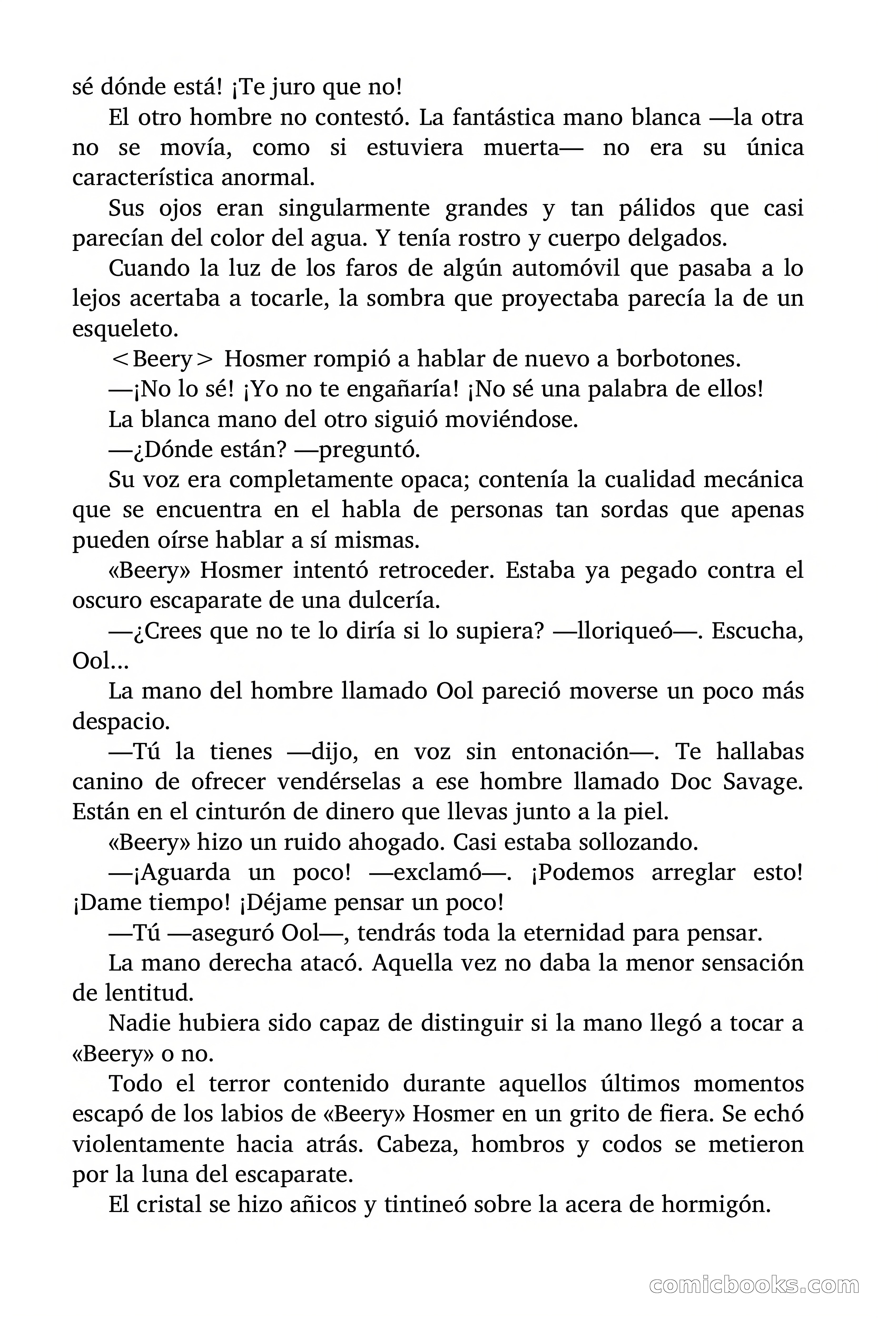 Doc Savage: El País de la Noche Eterna — page 4 of 173