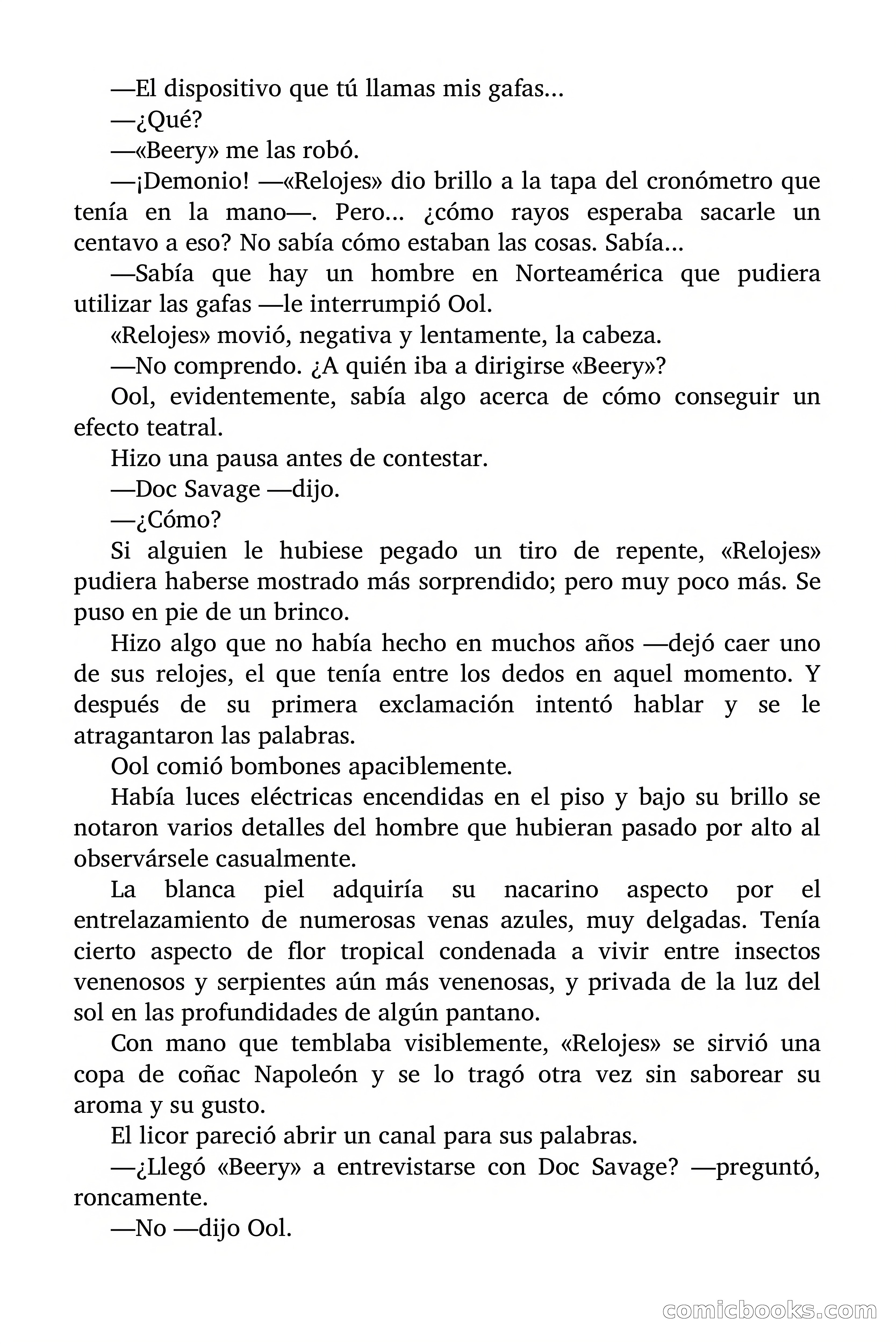 Doc Savage: El País de la Noche Eterna — page 9 of 173