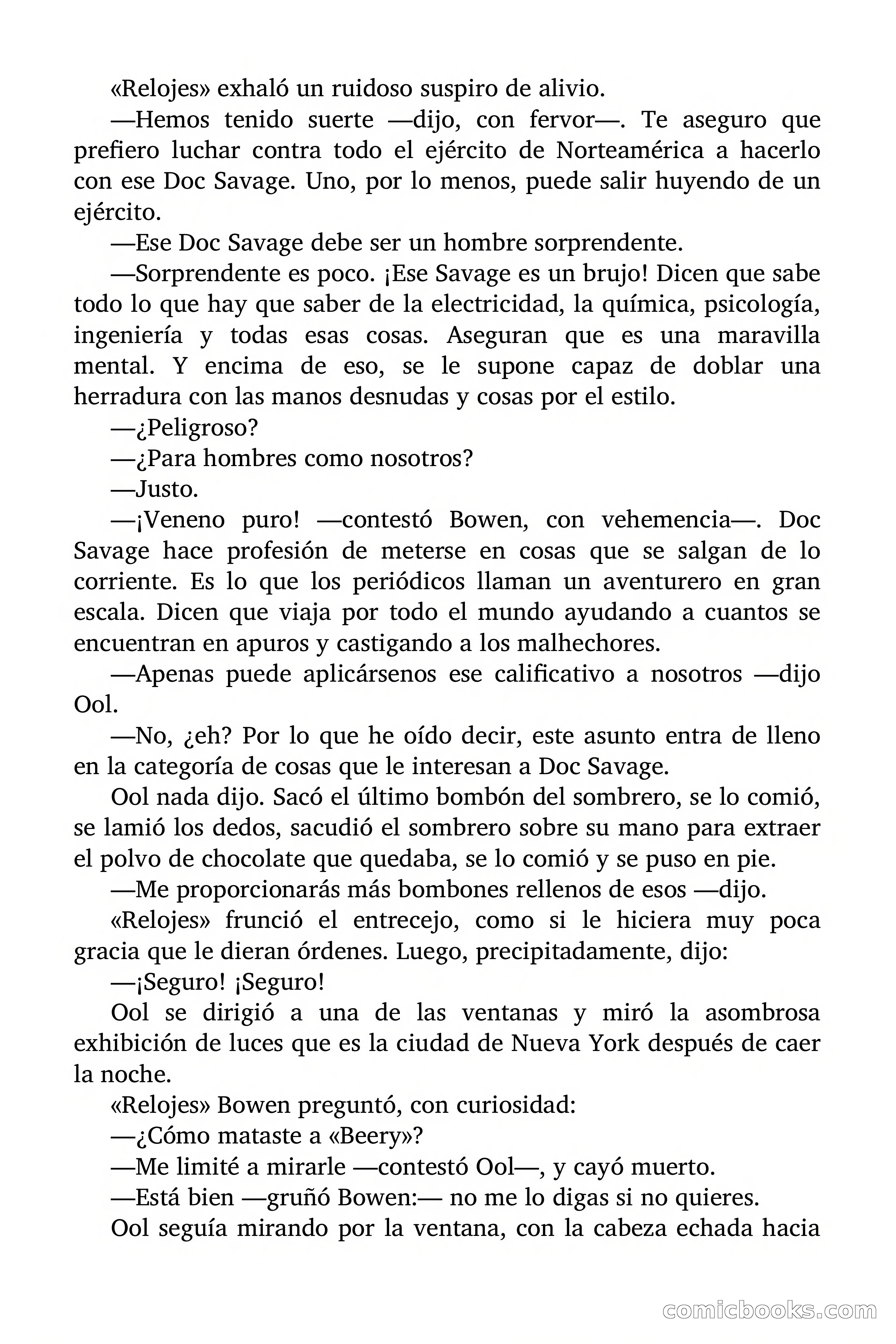 Doc Savage: El País de la Noche Eterna — page 10 of 173