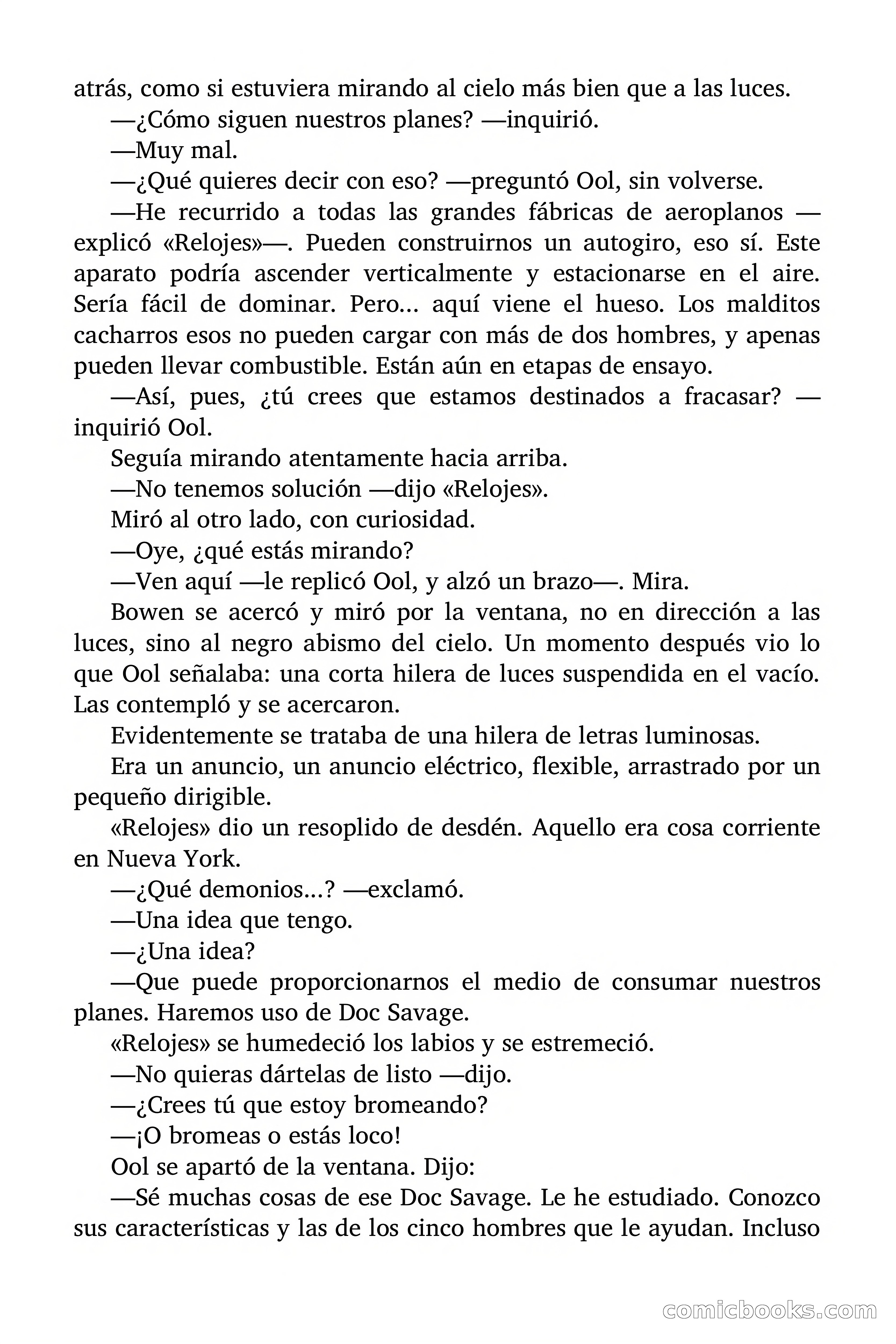 Doc Savage: El País de la Noche Eterna — page 11 of 173