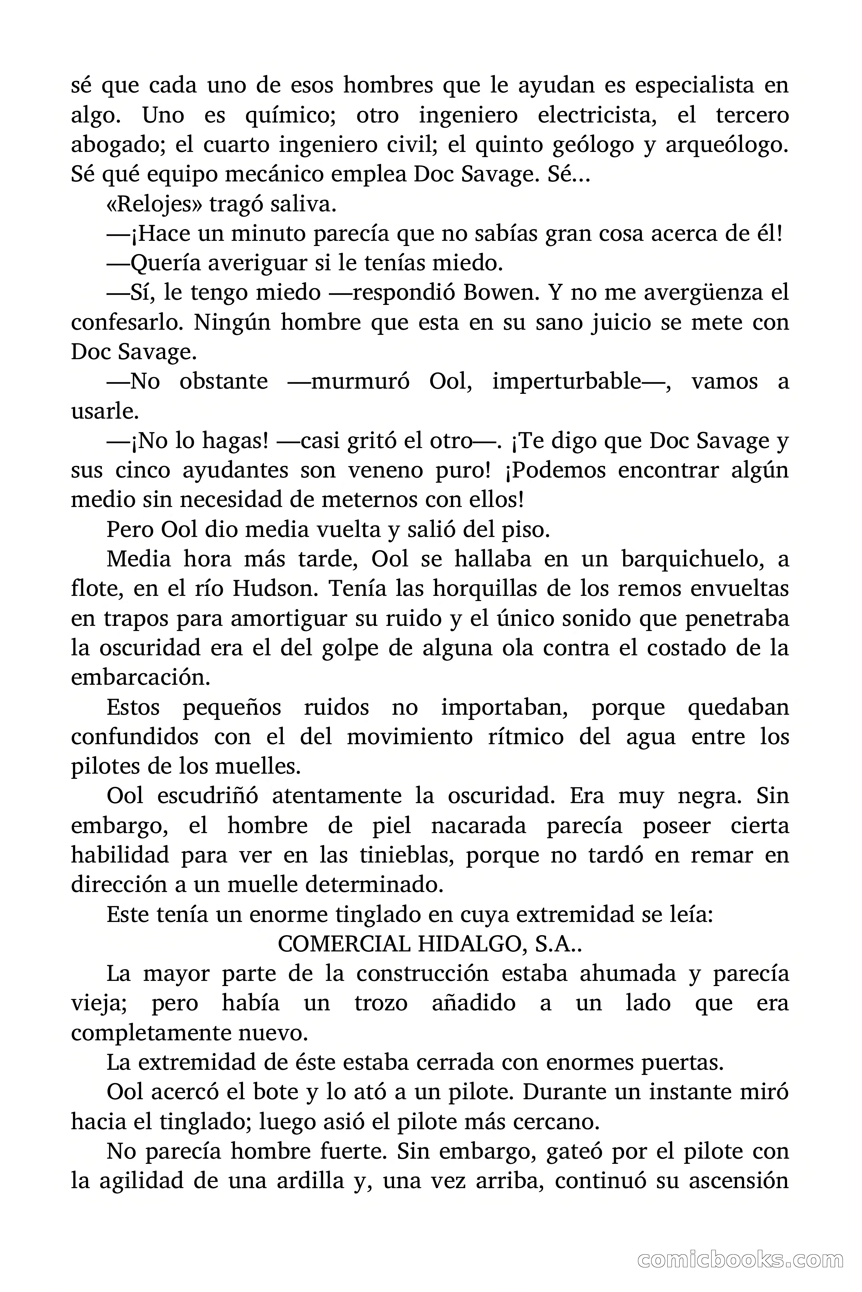Doc Savage: El País de la Noche Eterna — page 12 of 173