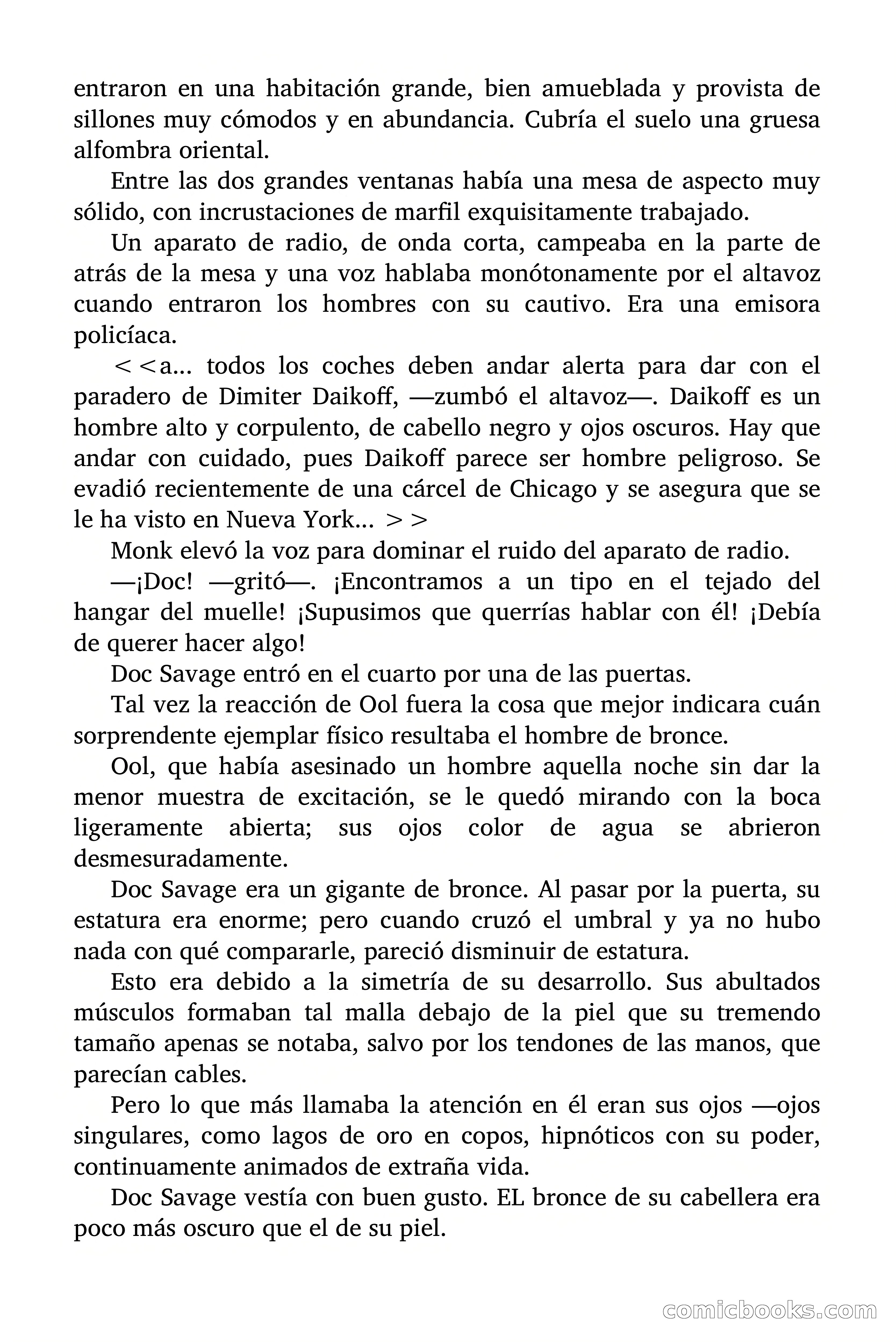 Doc Savage: El País de la Noche Eterna — page 18 of 173