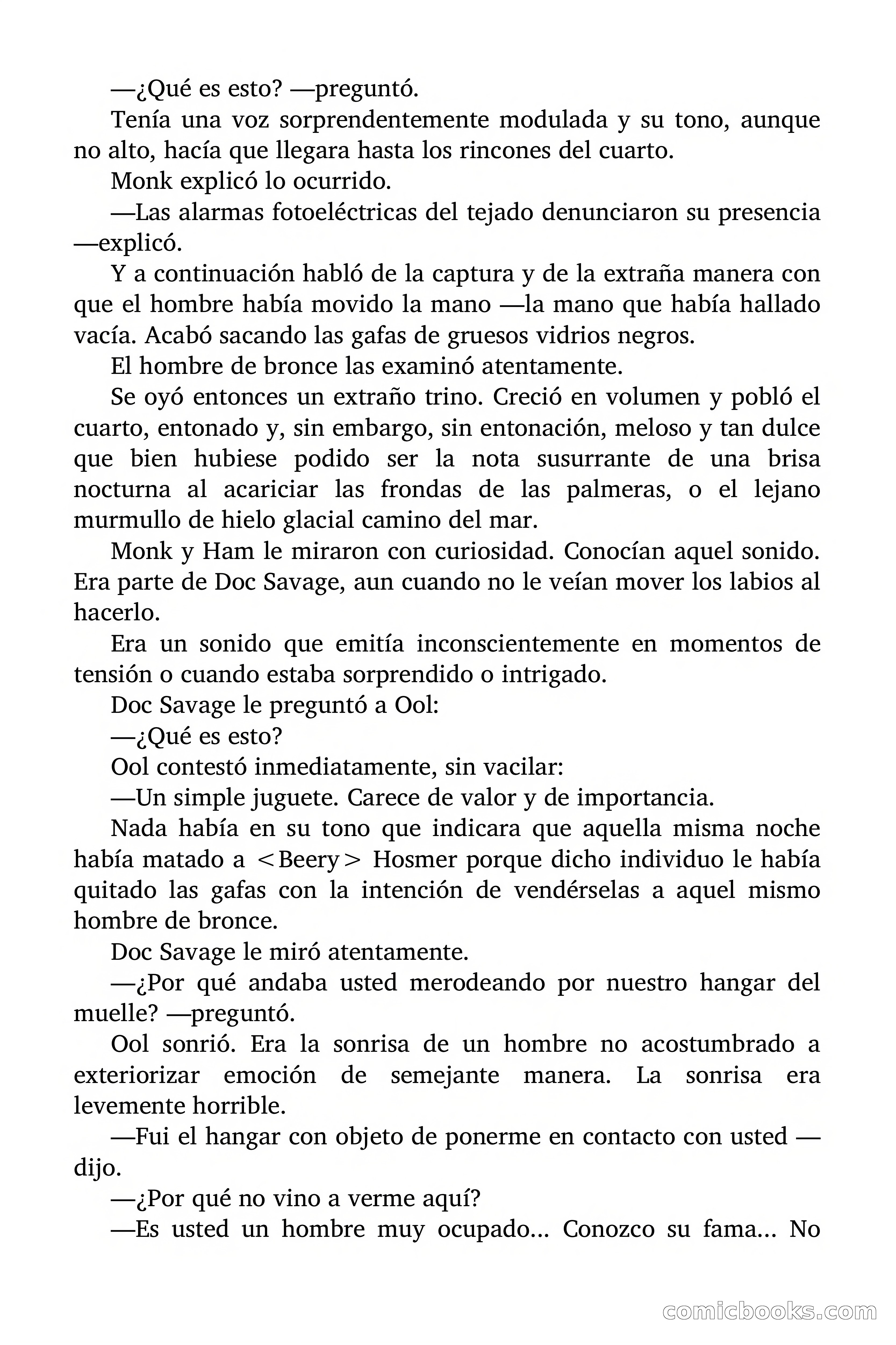 Doc Savage: El País de la Noche Eterna — page 19 of 173