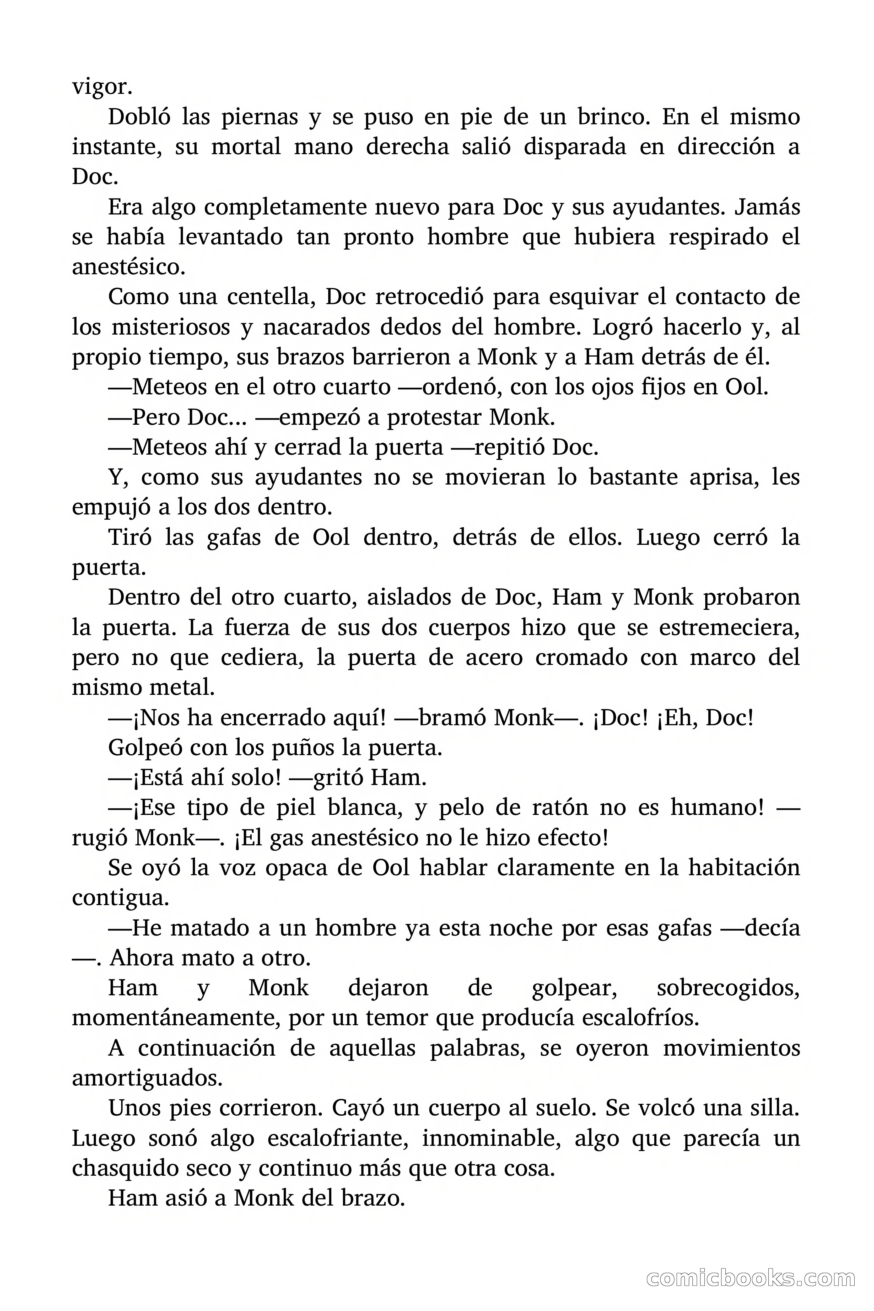 Doc Savage: El País de la Noche Eterna — page 25 of 173