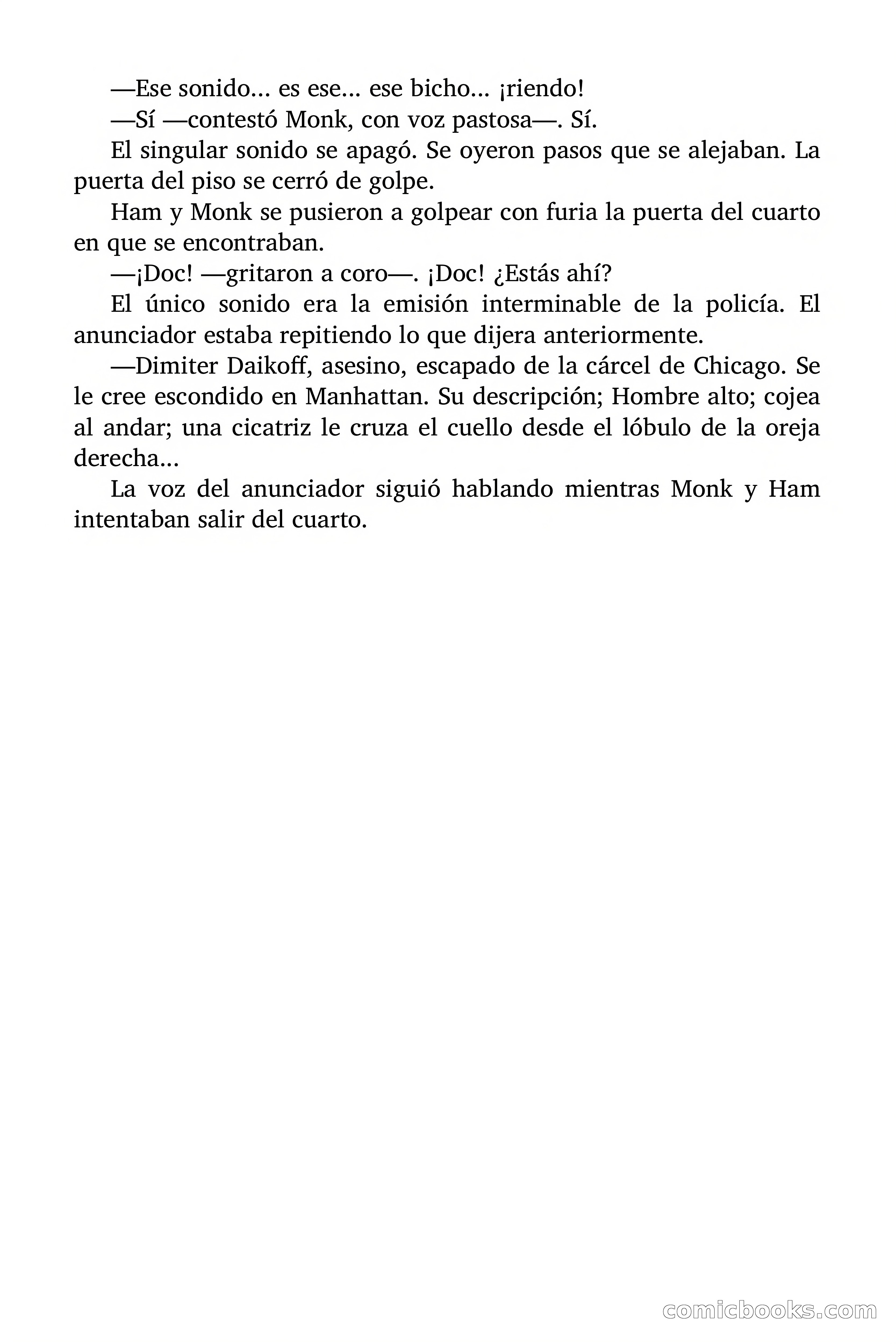 Doc Savage: El País de la Noche Eterna — page 26 of 173