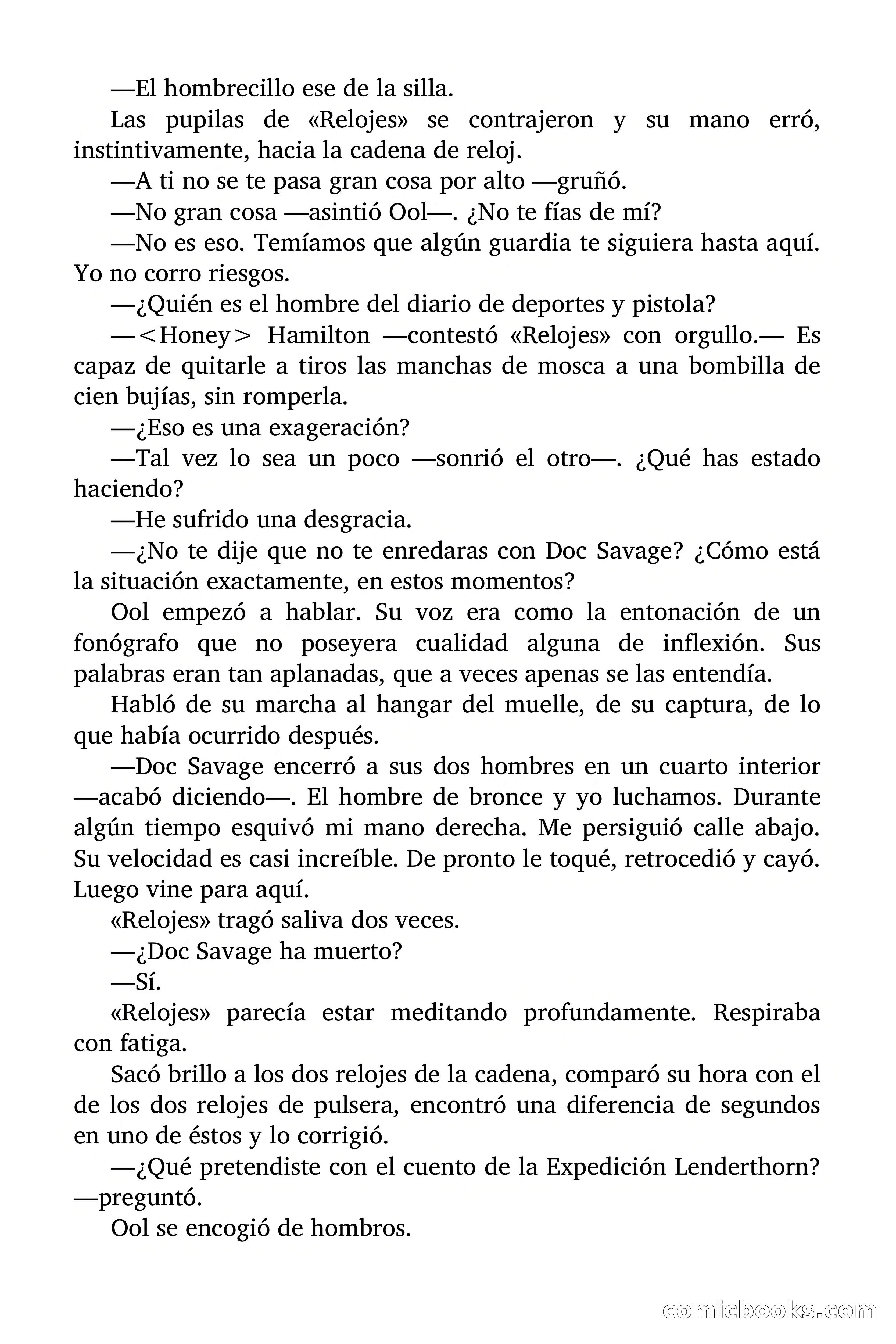 Doc Savage: El País de la Noche Eterna — page 29 of 173