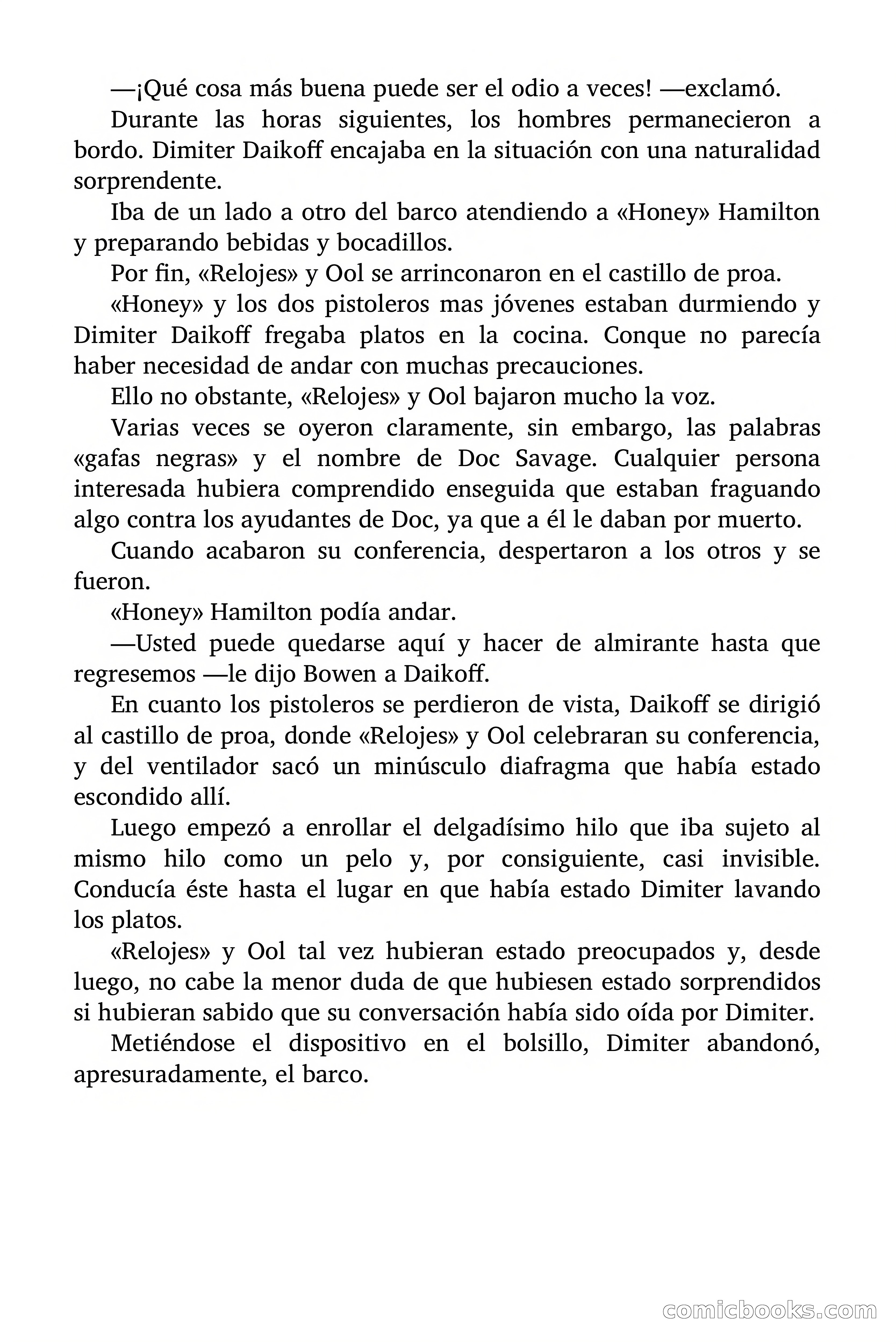 Doc Savage: El País de la Noche Eterna — page 36 of 173