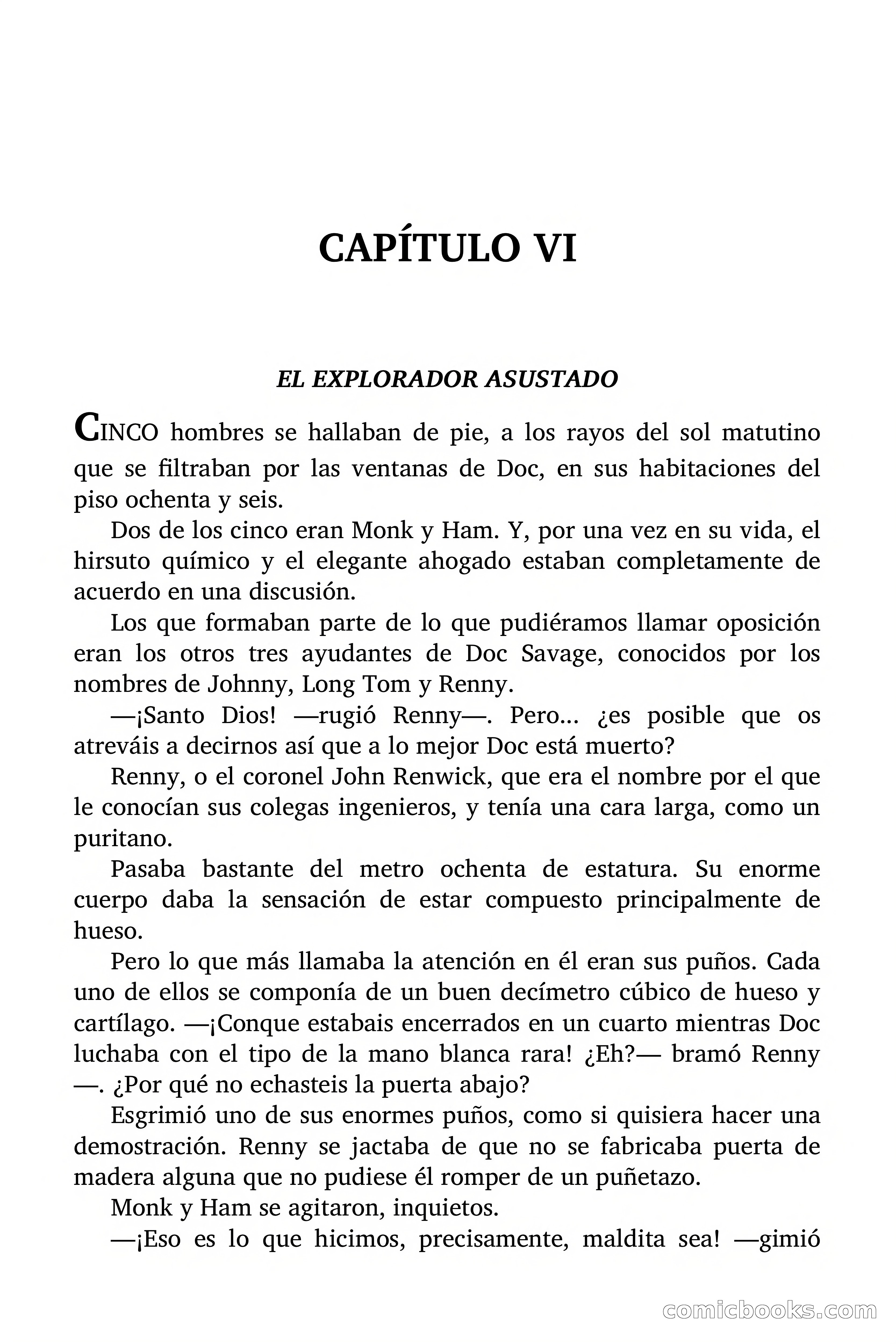 Doc Savage: El País de la Noche Eterna — page 37 of 173