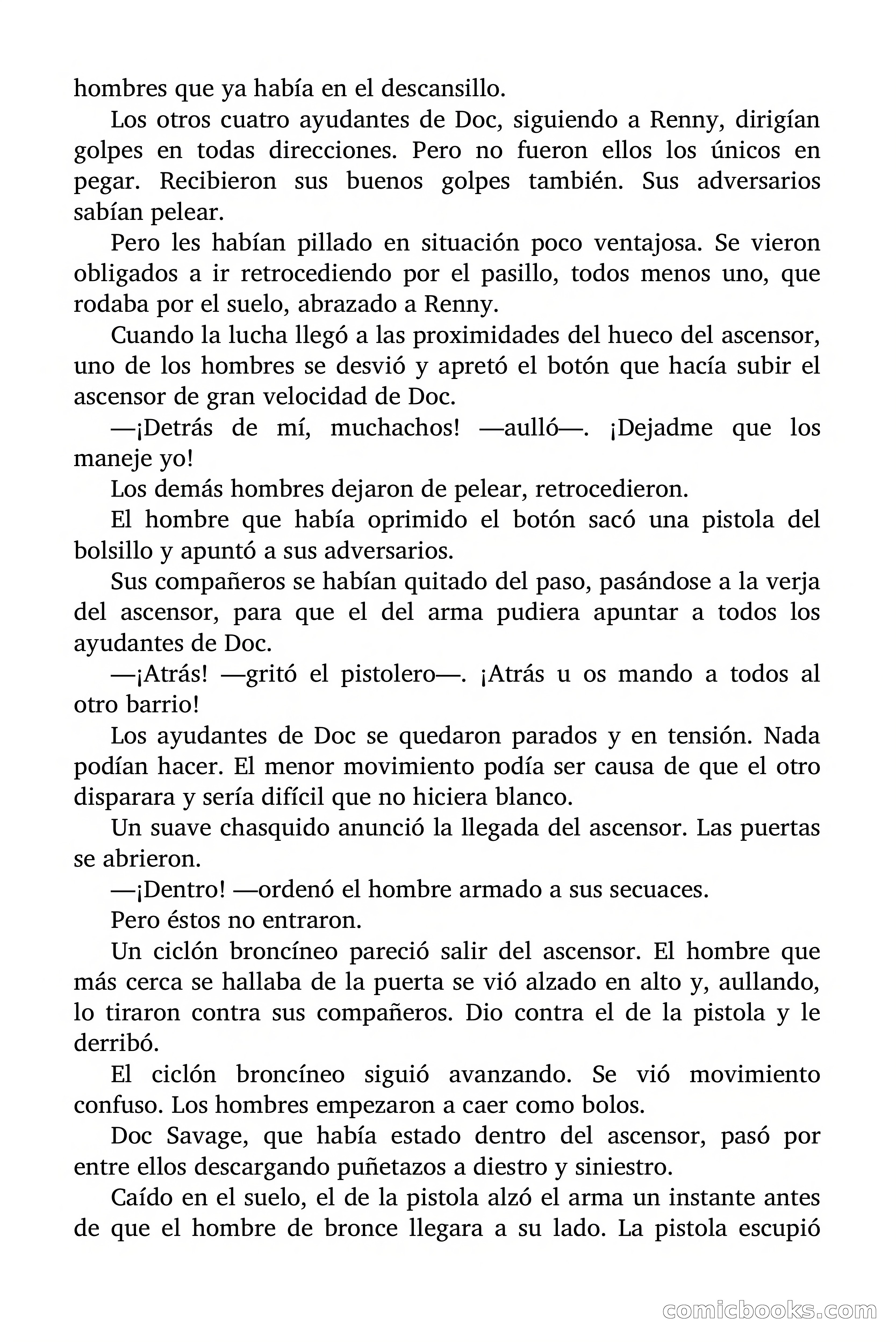 Doc Savage: El País de la Noche Eterna — page 40 of 173