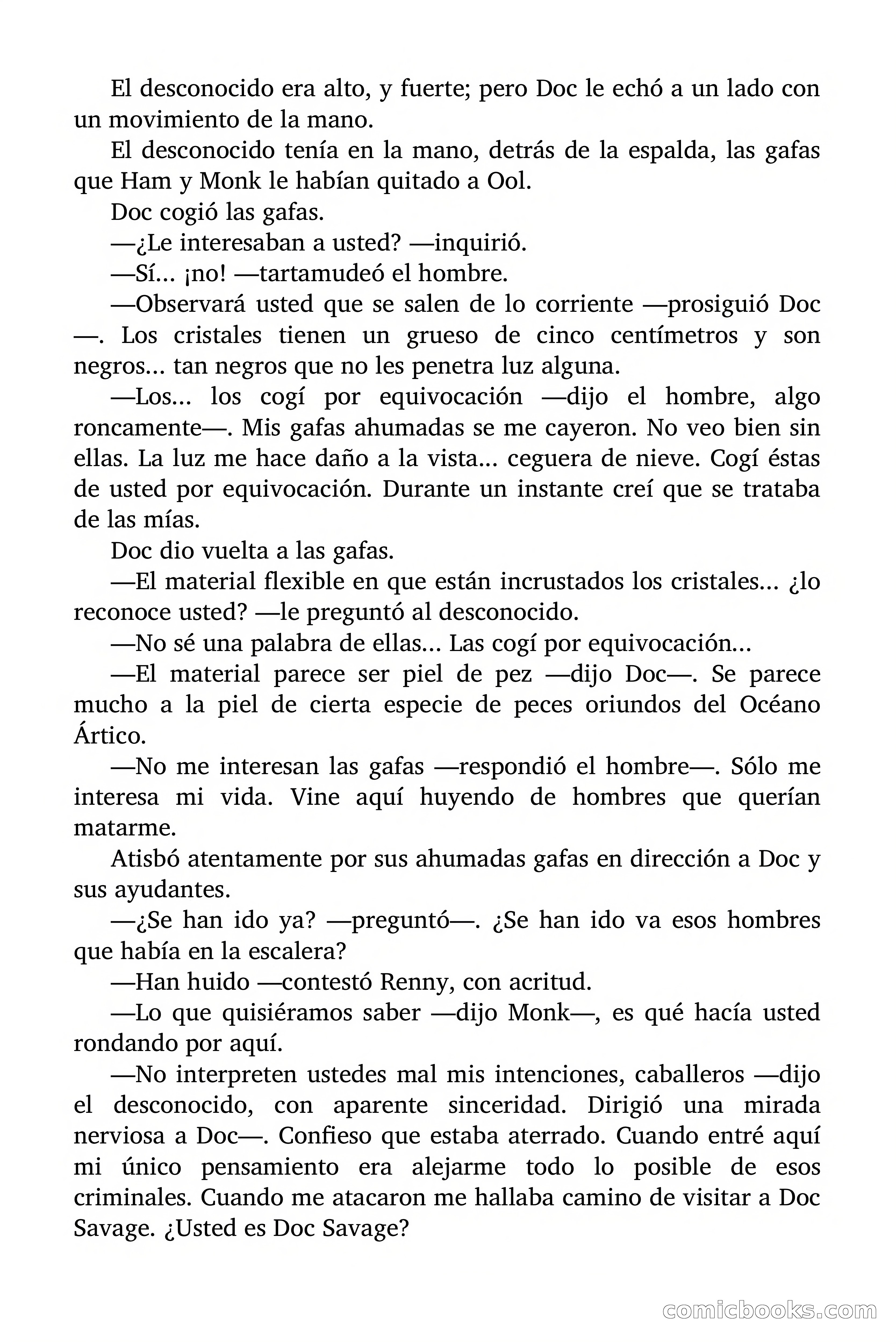 Doc Savage: El País de la Noche Eterna — page 43 of 173
