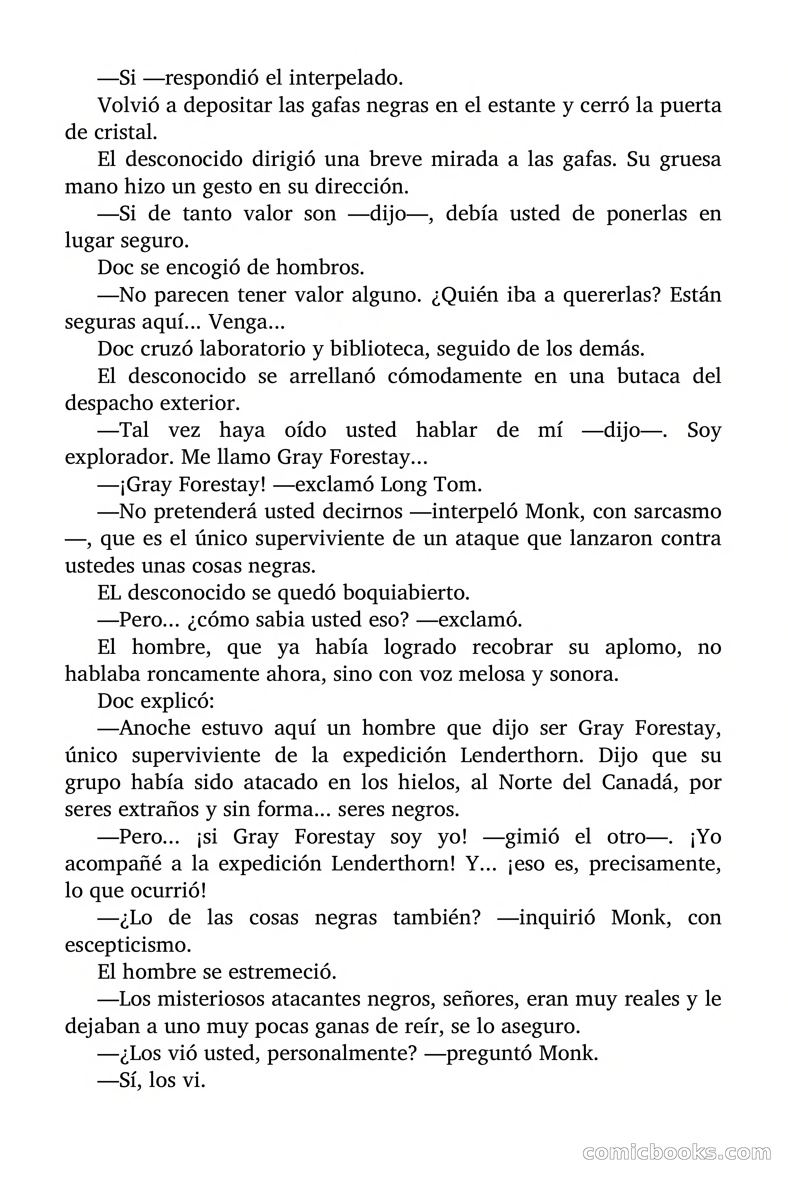 Doc Savage: El País de la Noche Eterna — page 44 of 173