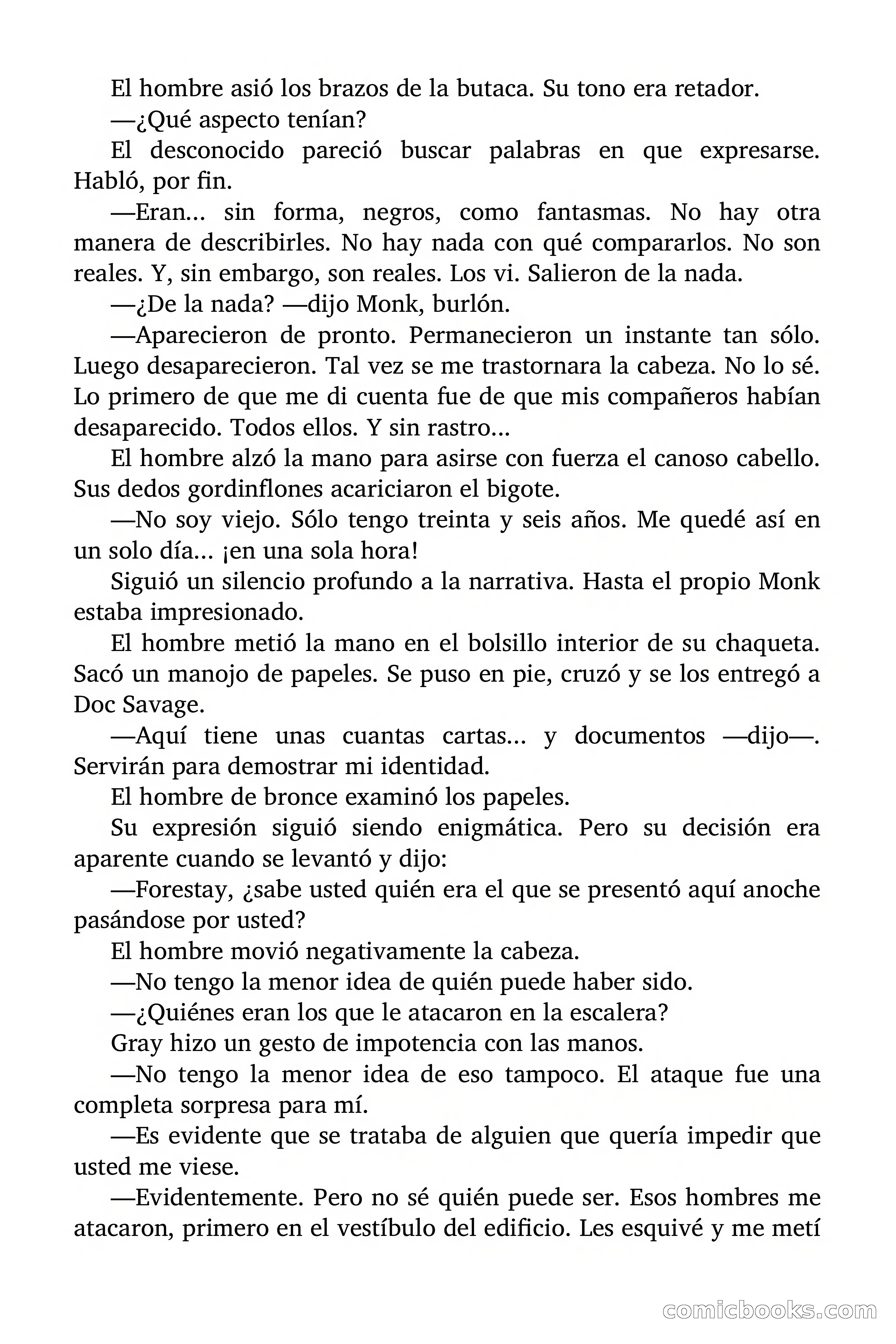 Doc Savage: El País de la Noche Eterna — page 45 of 173