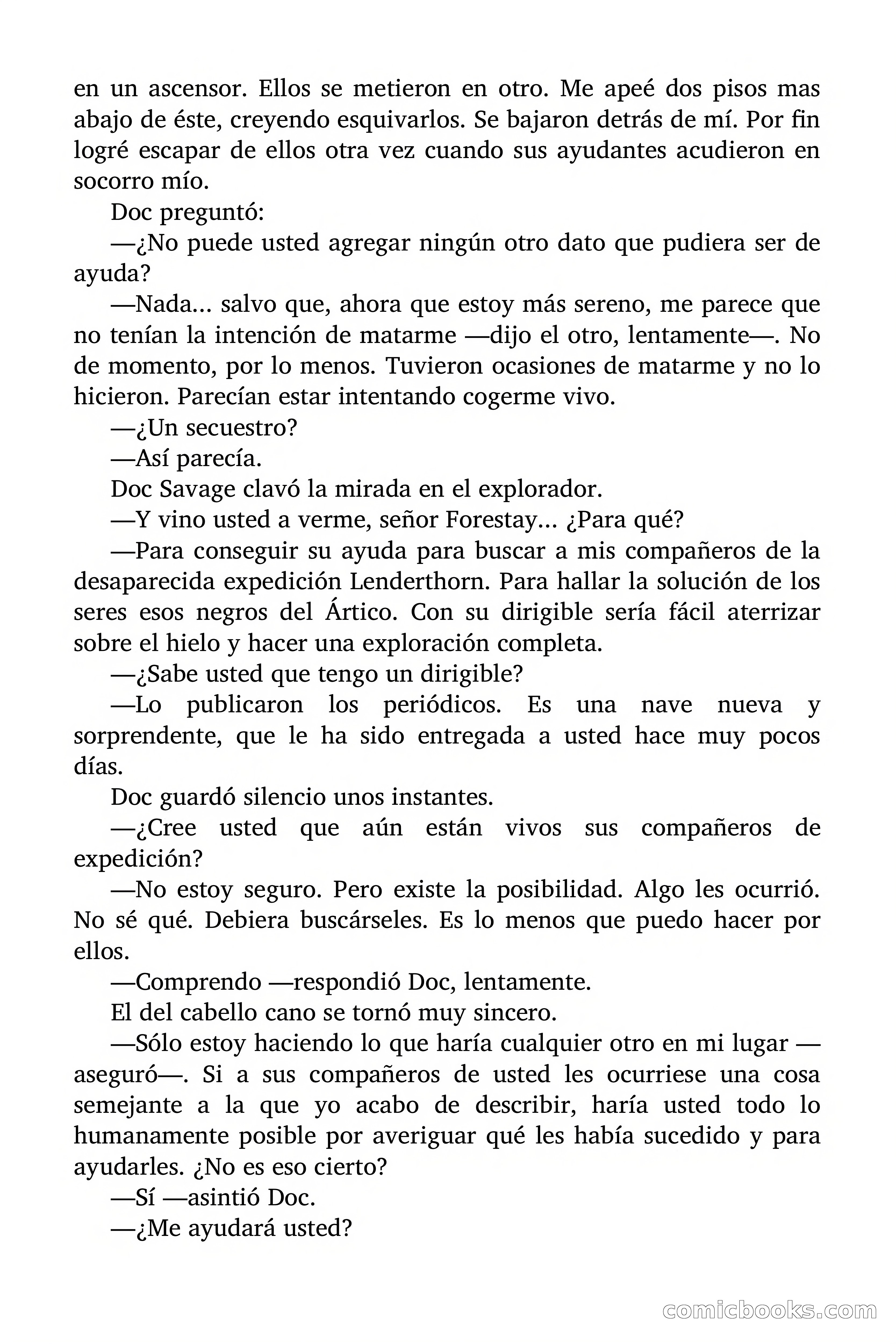Doc Savage: El País de la Noche Eterna — page 46 of 173