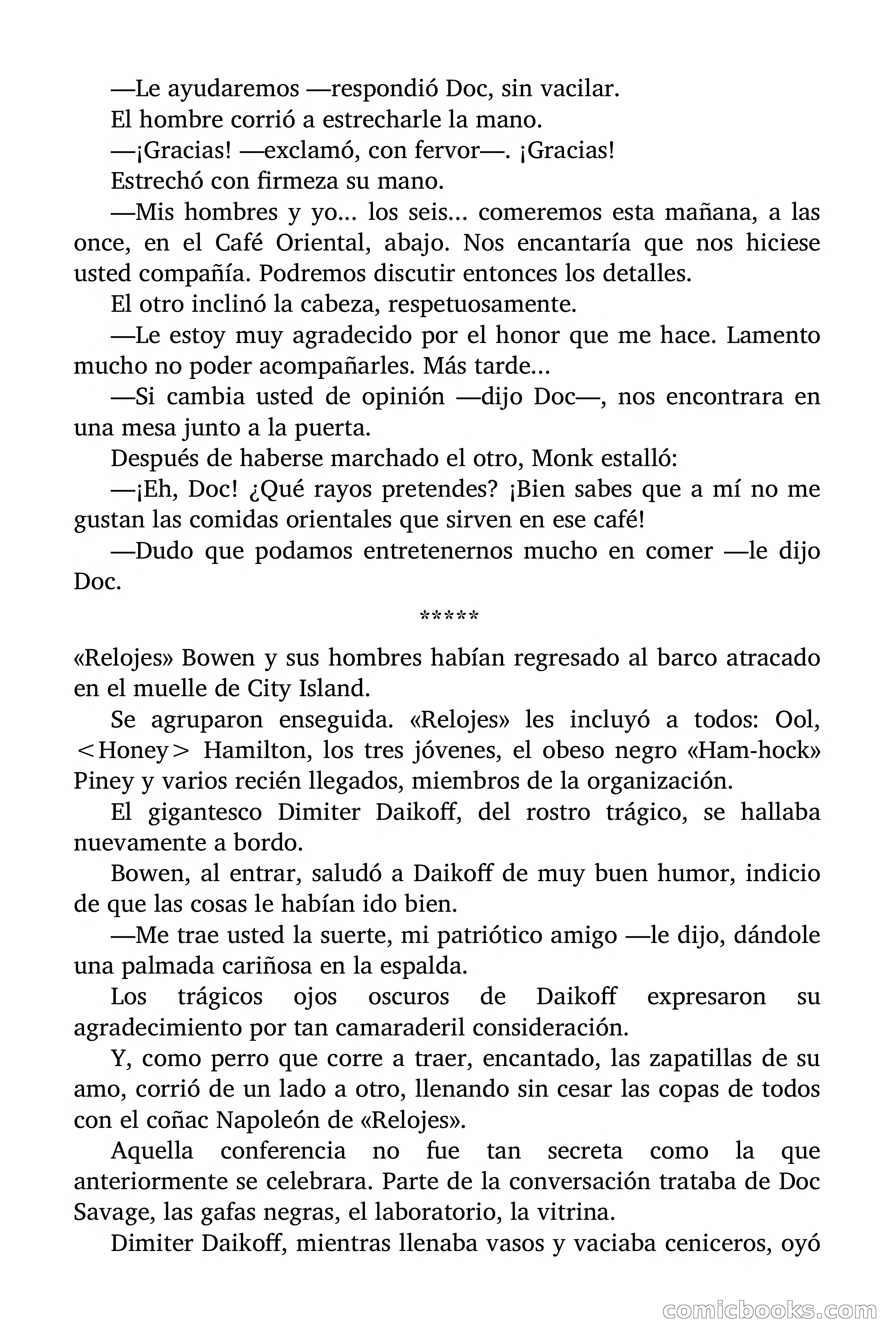 Doc Savage: El País de la Noche Eterna — page 47 of 173