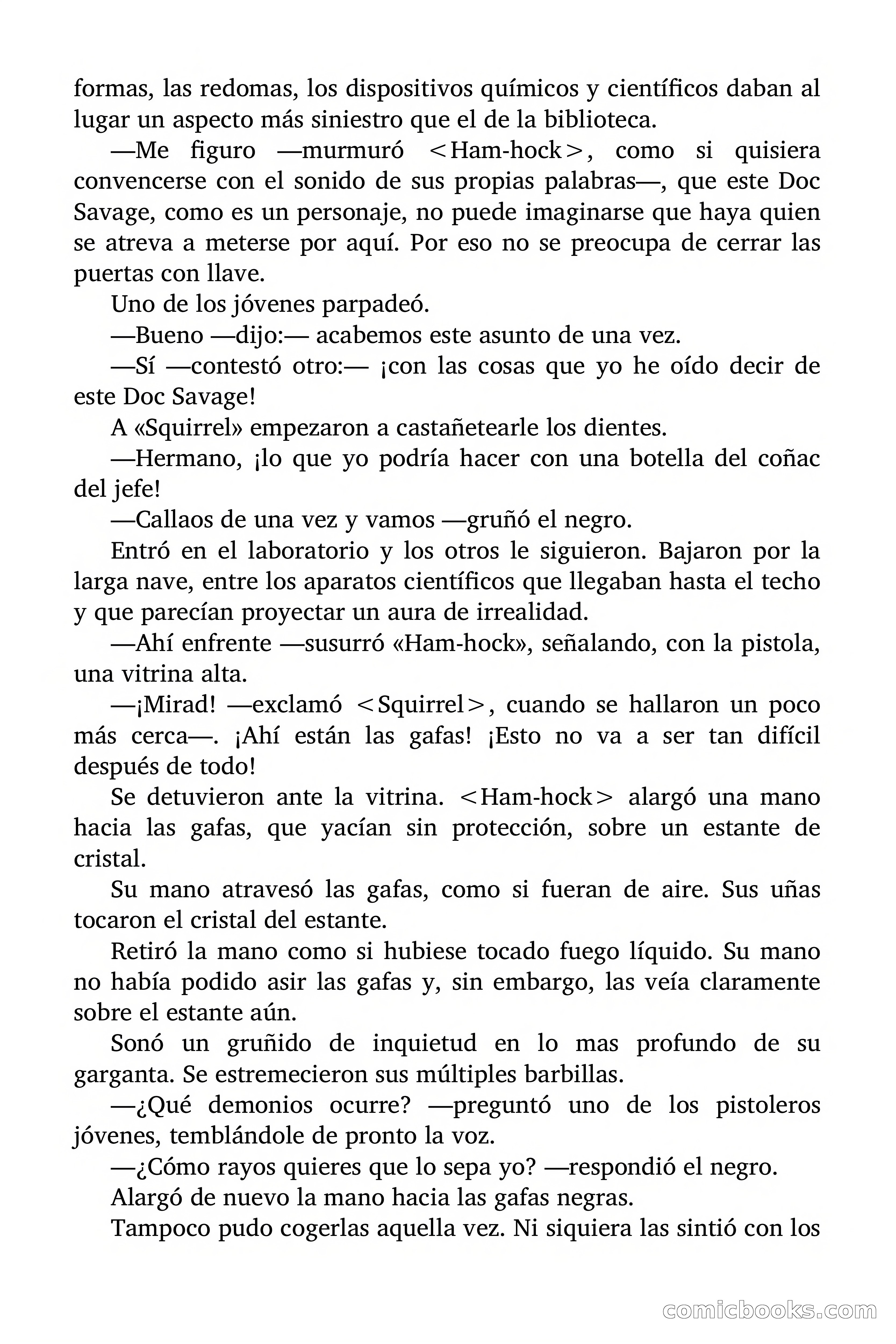 Doc Savage: El País de la Noche Eterna — page 51 of 173