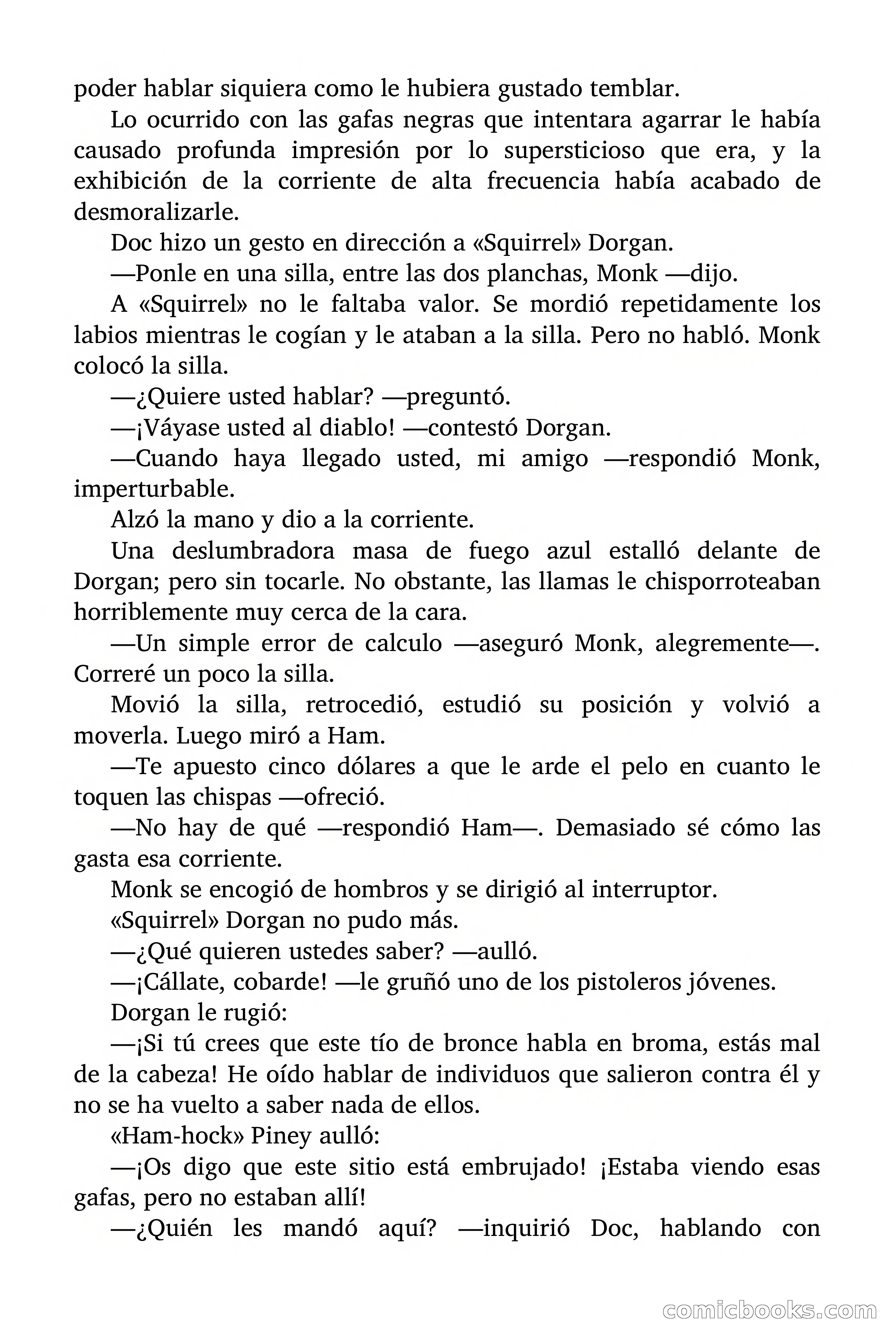 Doc Savage: El País de la Noche Eterna — page 54 of 173