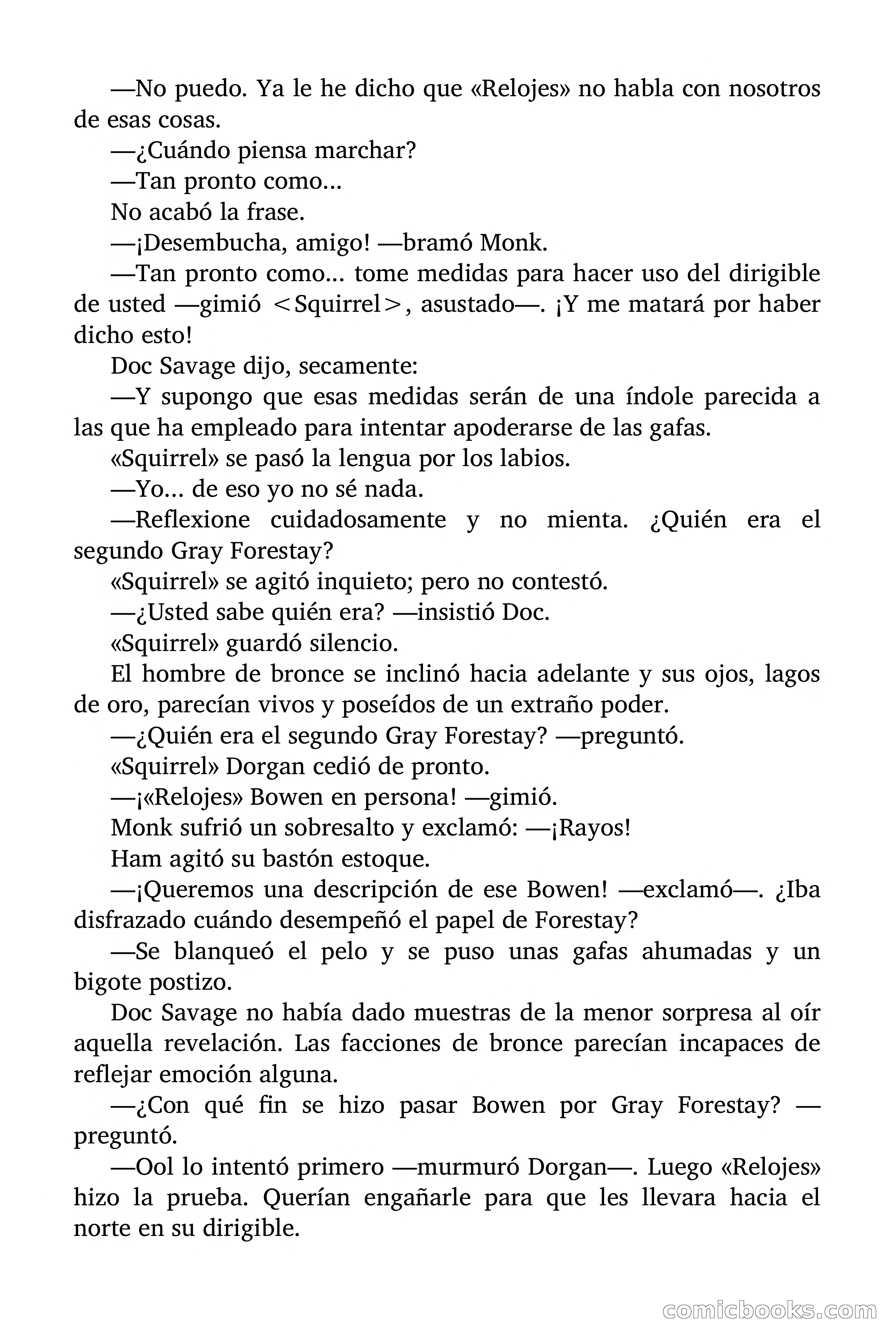 Doc Savage: El País de la Noche Eterna — page 56 of 173