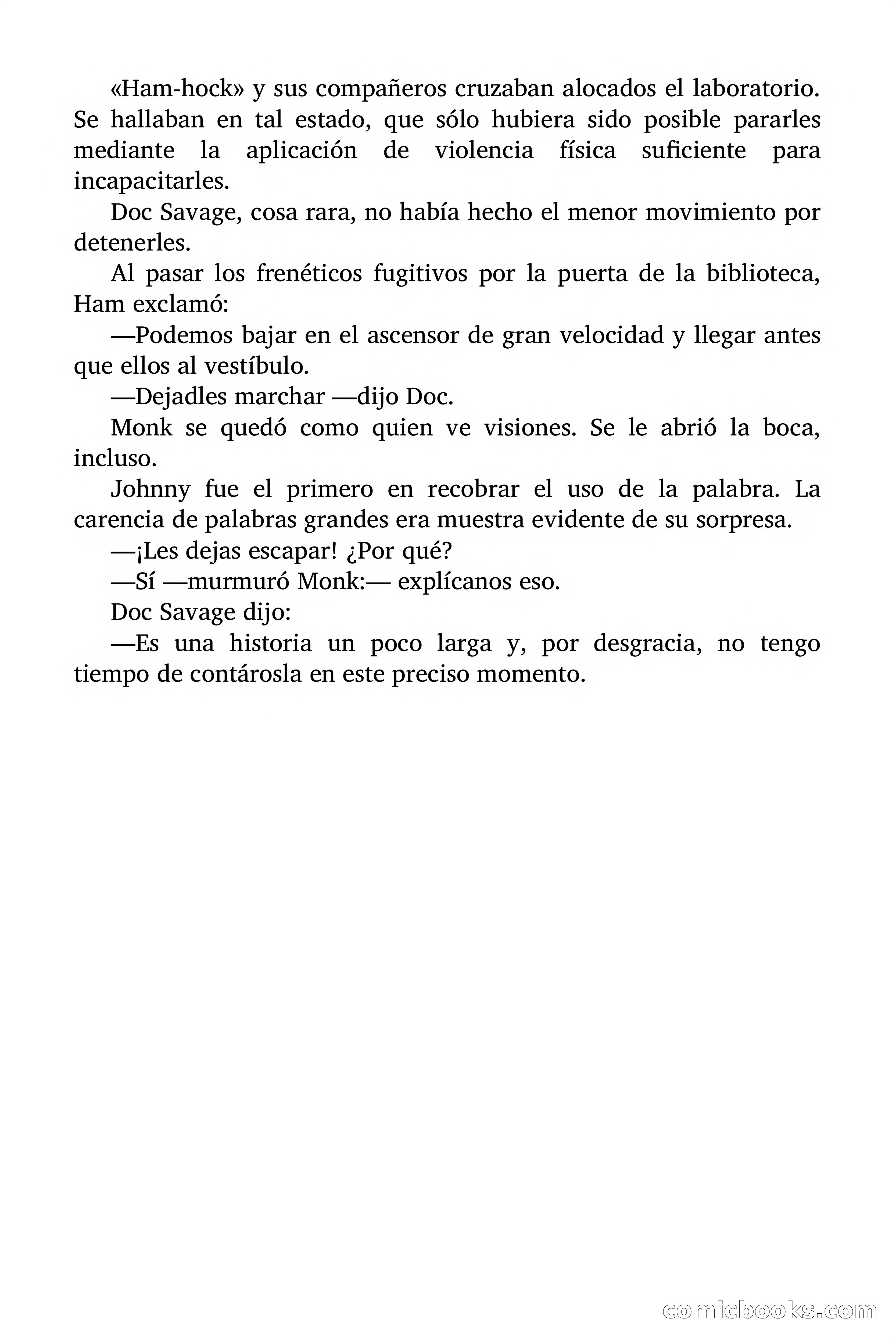 Doc Savage: El País de la Noche Eterna — page 58 of 173