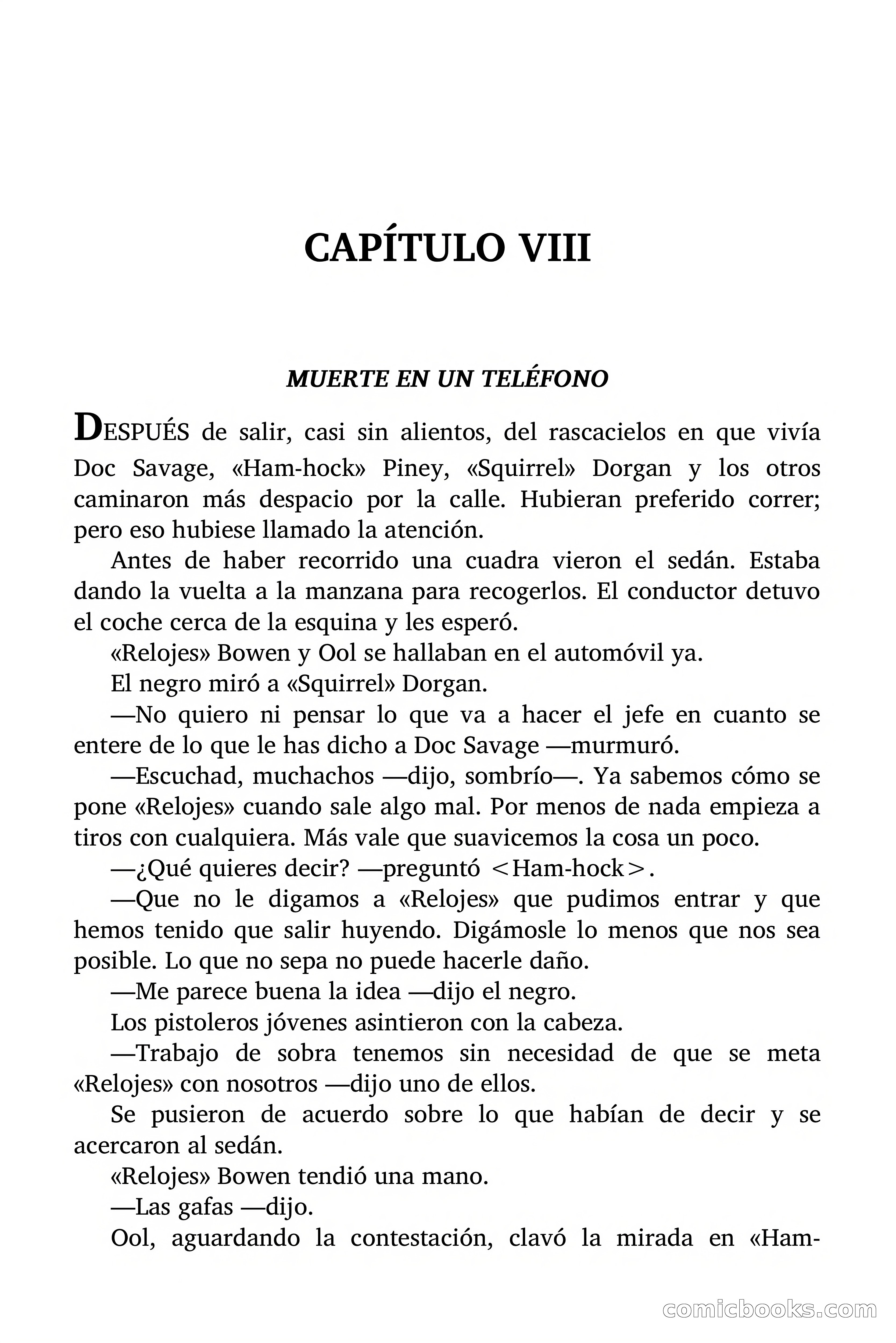 Doc Savage: El País de la Noche Eterna — page 59 of 173