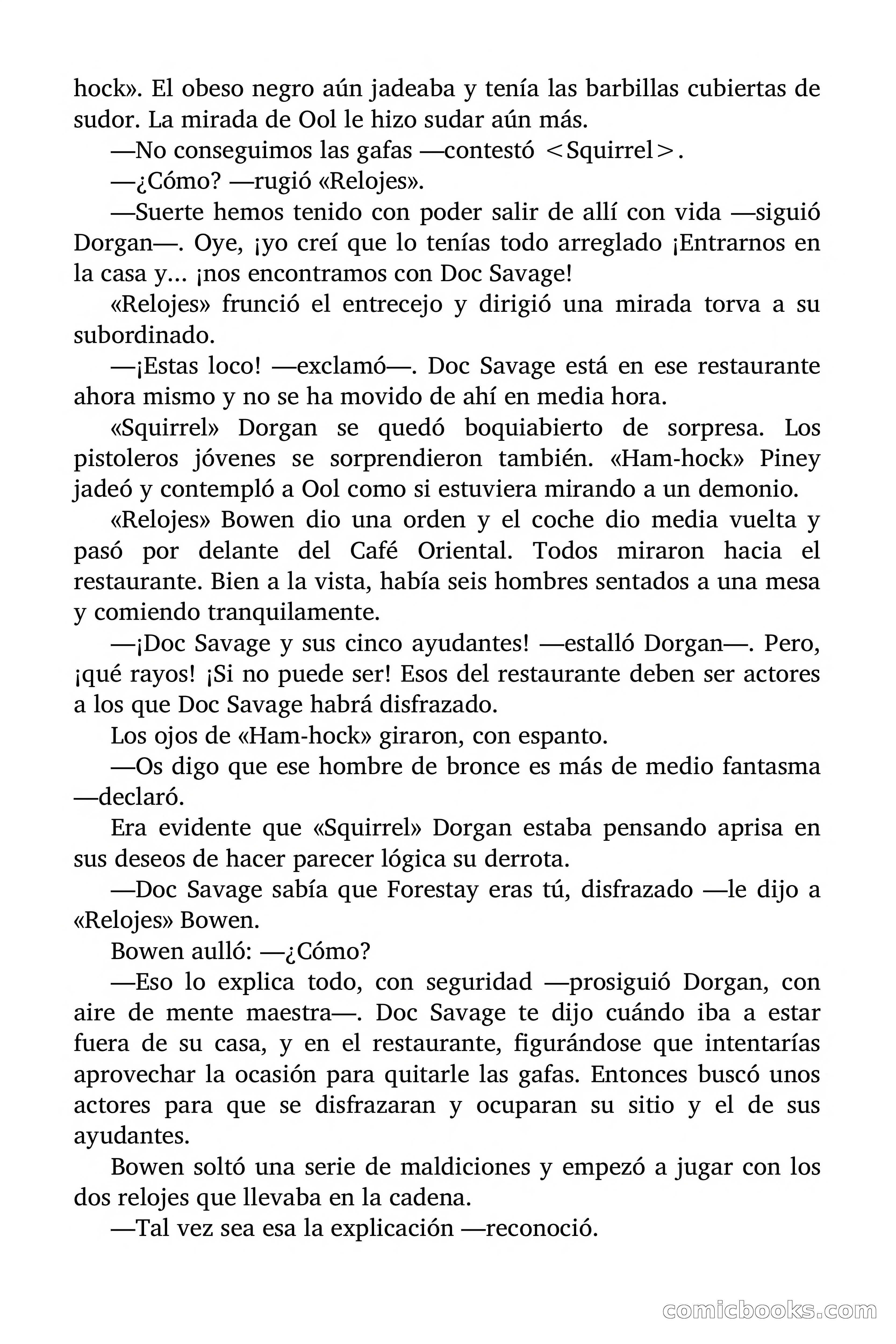 Doc Savage: El País de la Noche Eterna — page 60 of 173