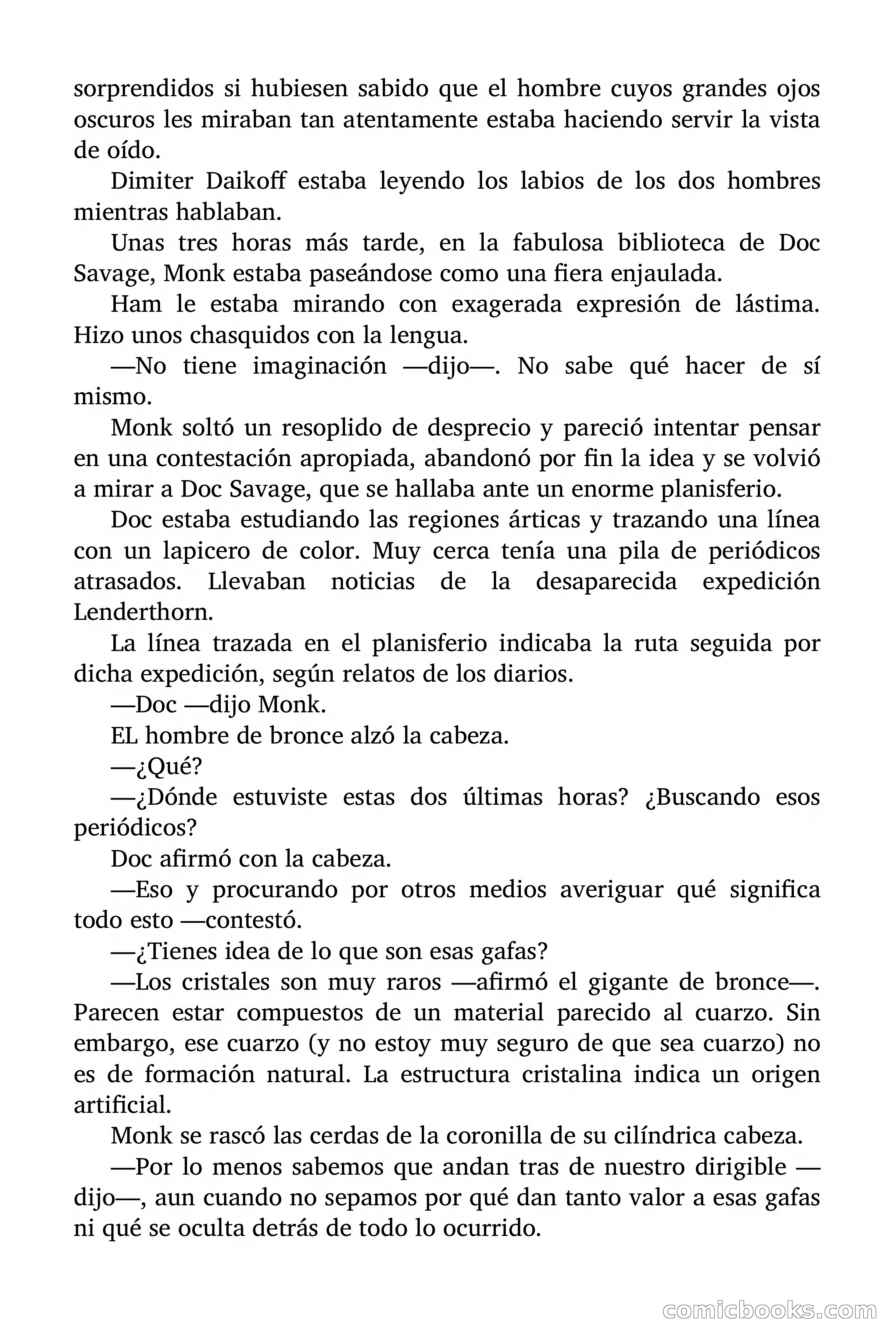 Doc Savage: El País de la Noche Eterna — page 62 of 173