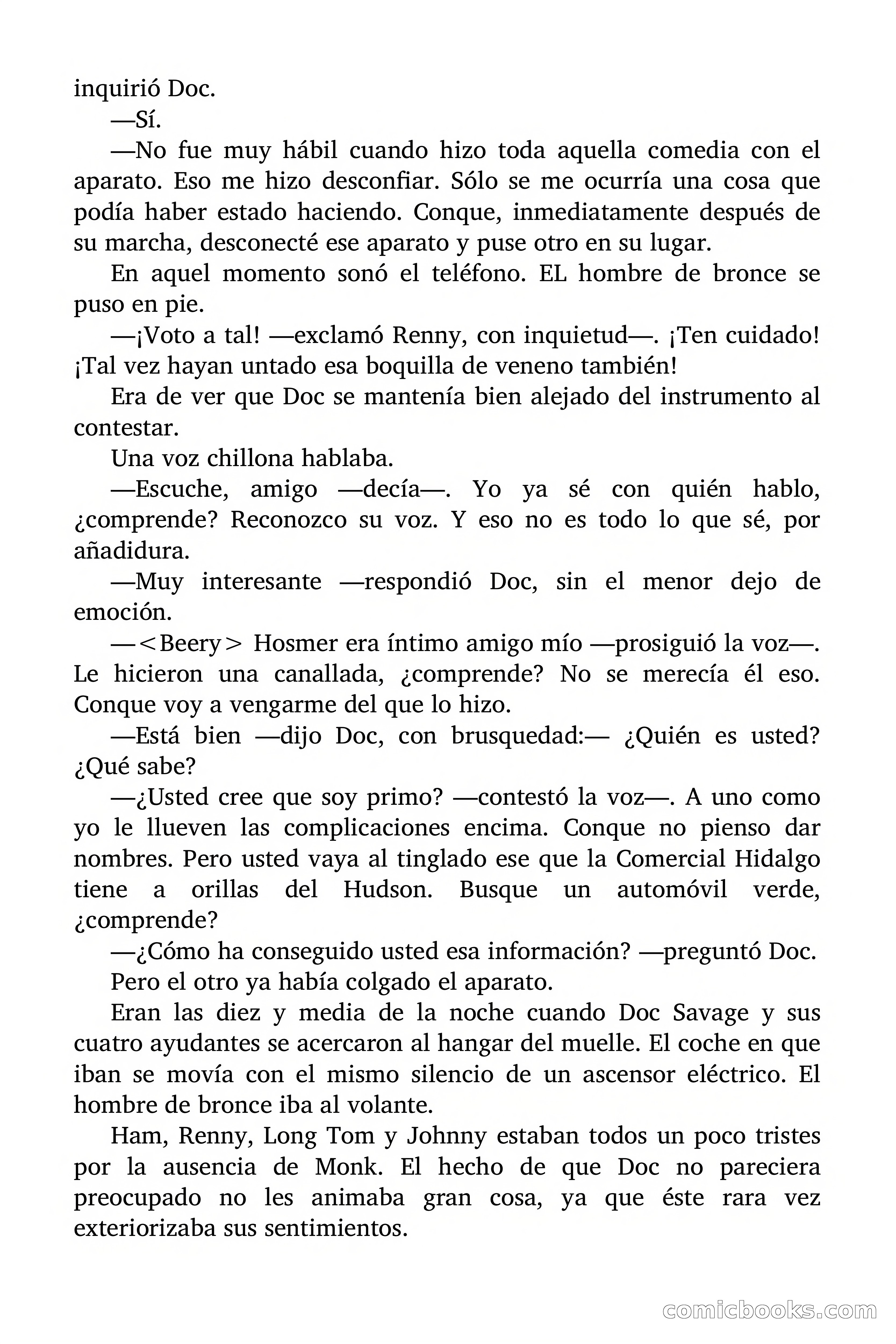 Doc Savage: El País de la Noche Eterna — page 74 of 173