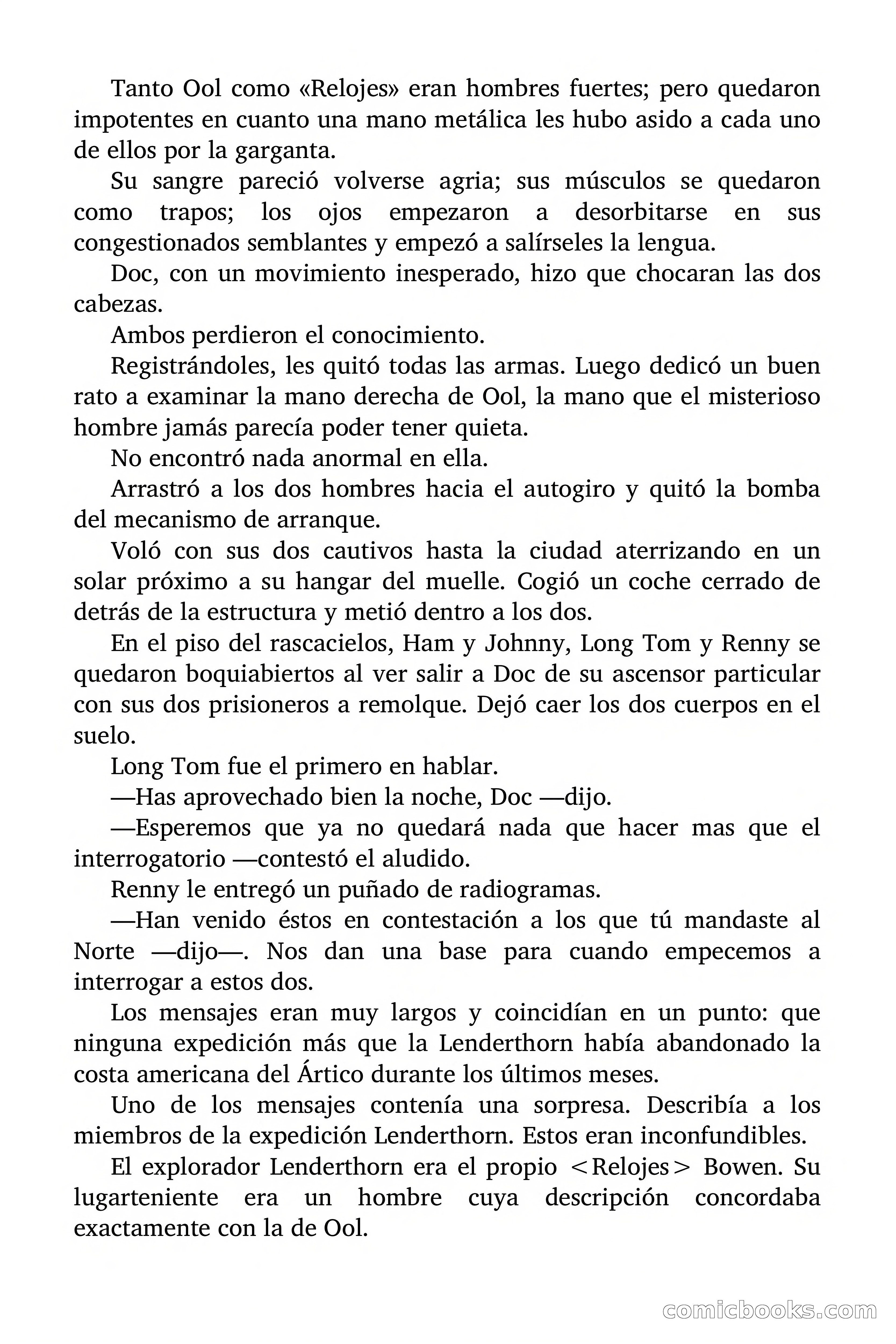 Doc Savage: El País de la Noche Eterna — page 82 of 173