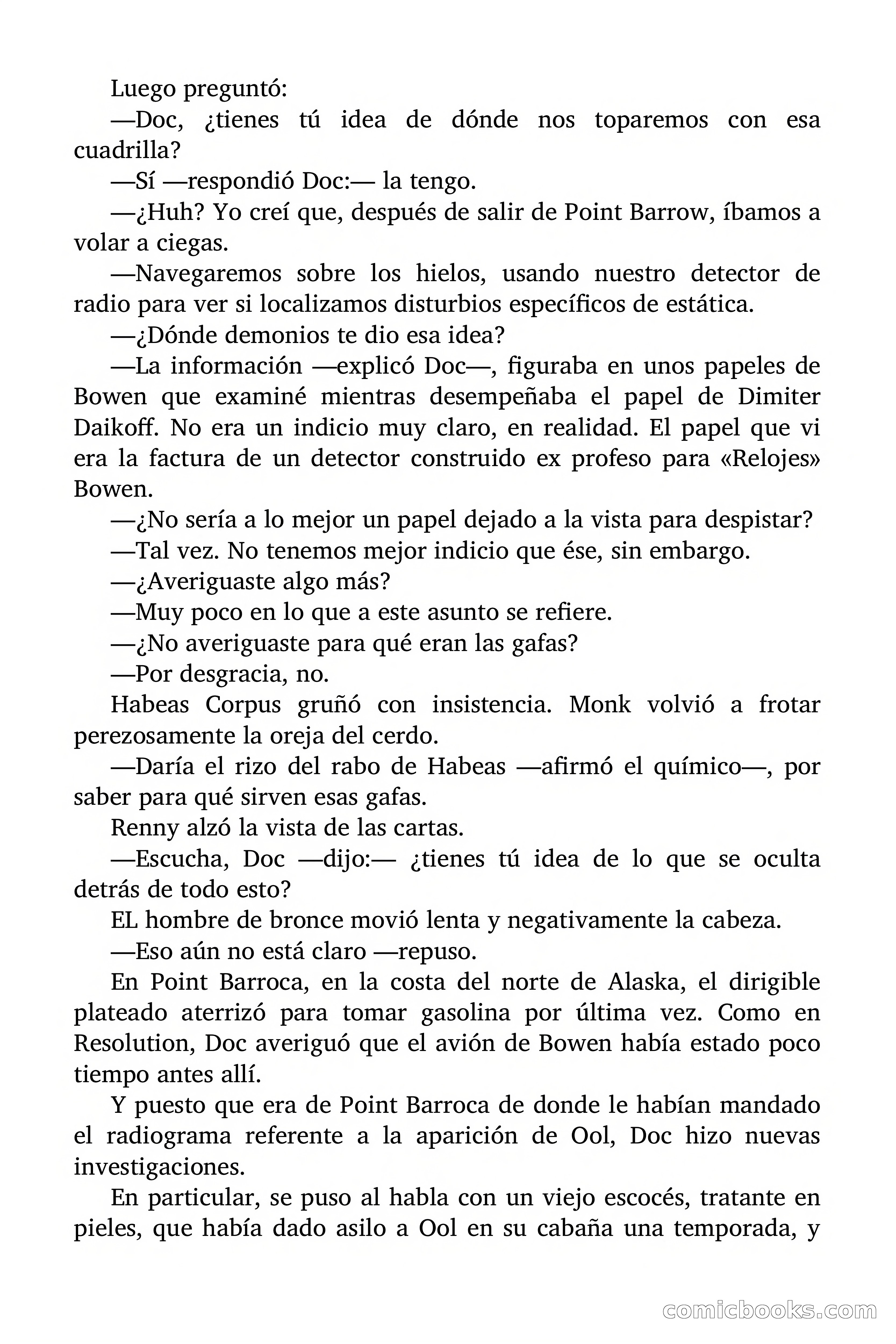 Doc Savage: El País de la Noche Eterna — page 92 of 173