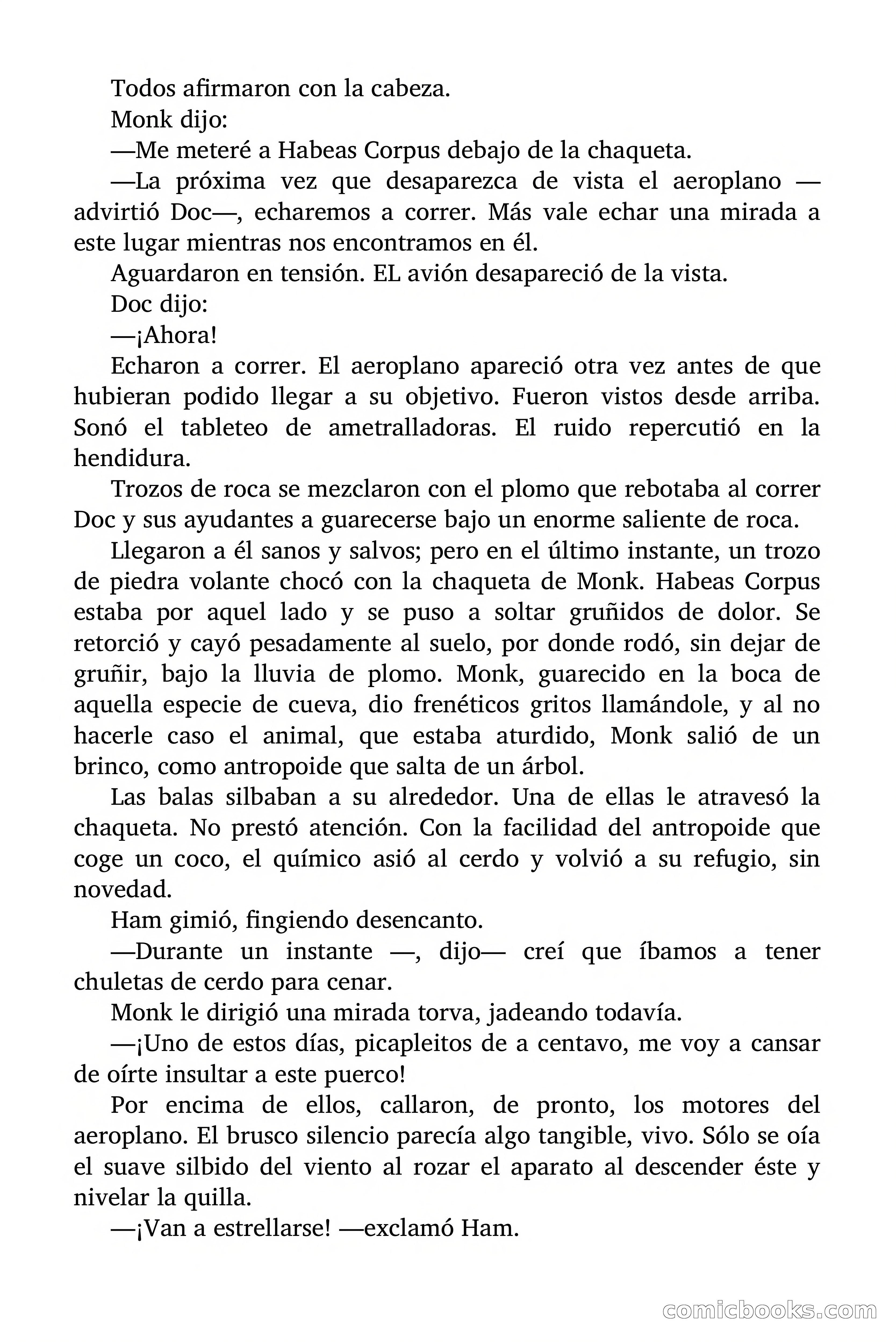 Doc Savage: El País de la Noche Eterna — page 100 of 173