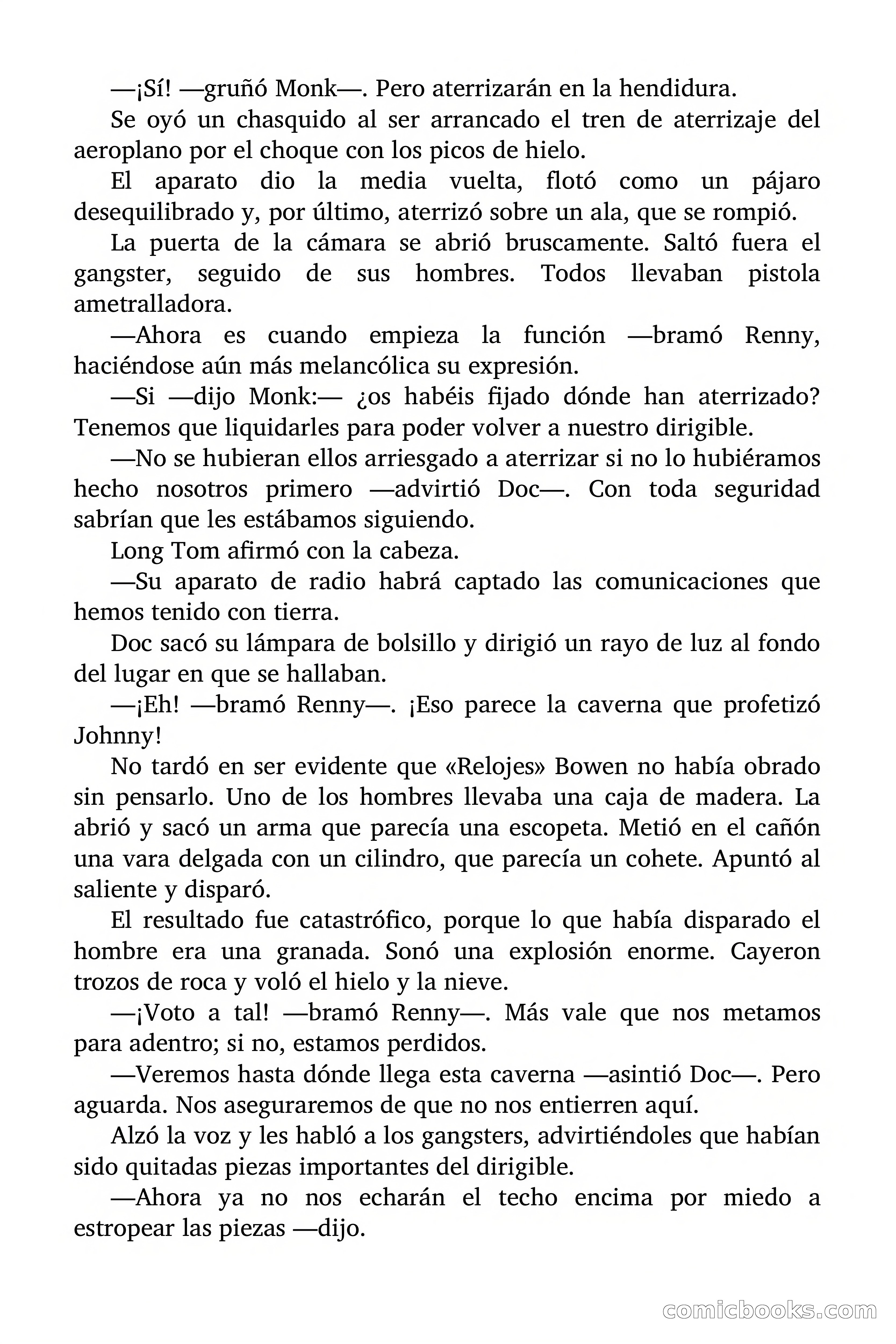 Doc Savage: El País de la Noche Eterna — page 101 of 173