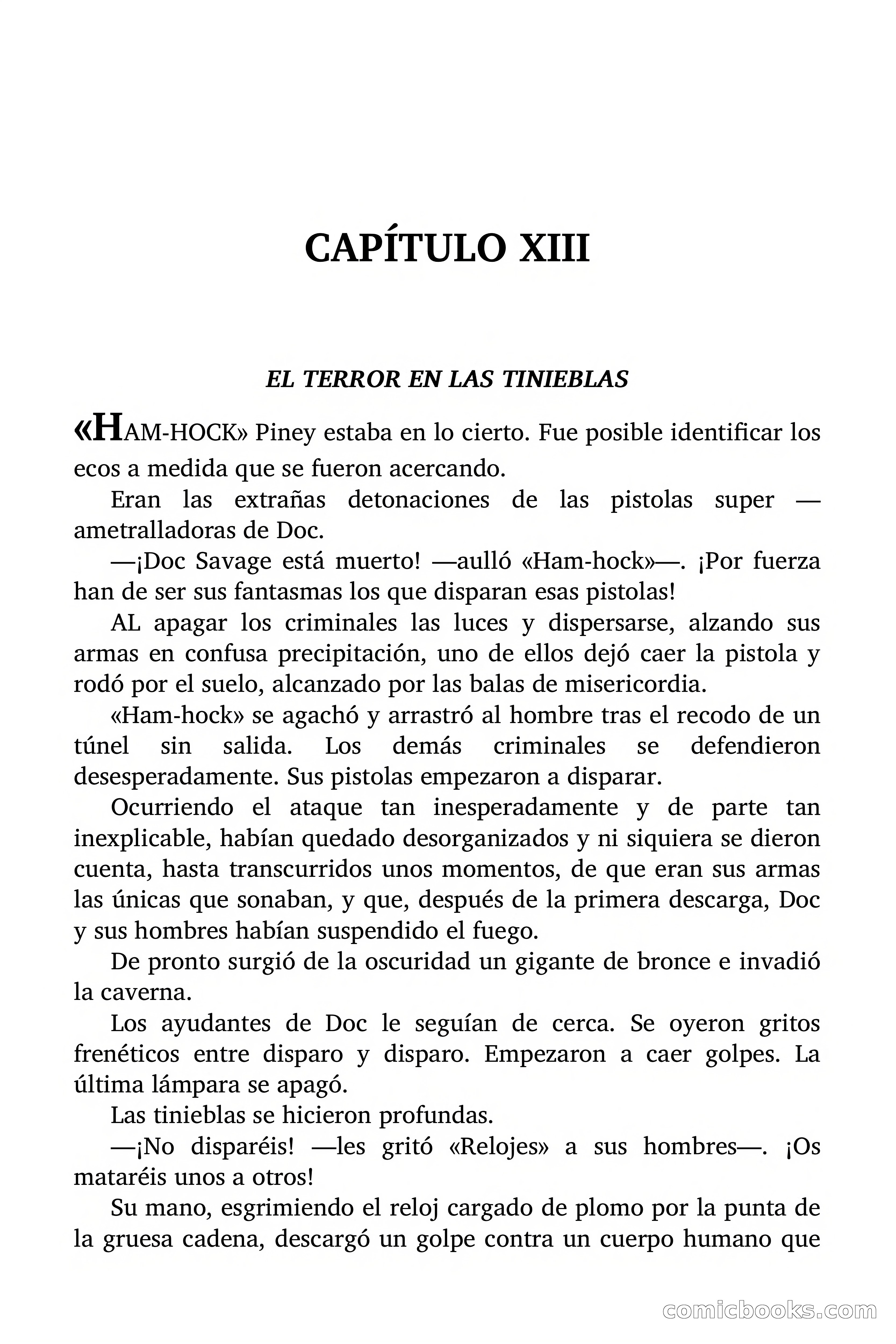 Doc Savage: El País de la Noche Eterna — page 110 of 173