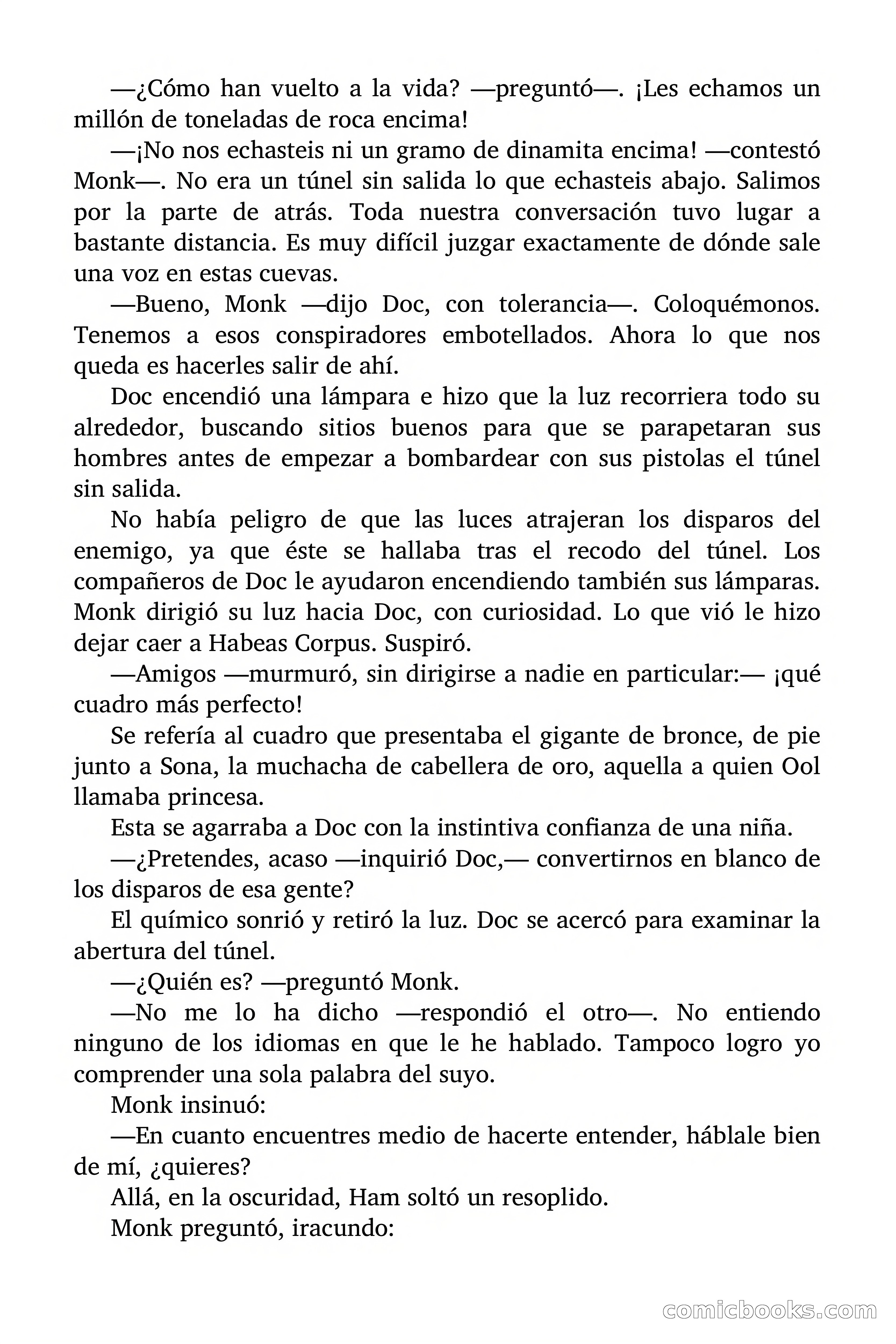 Doc Savage: El País de la Noche Eterna — page 112 of 173