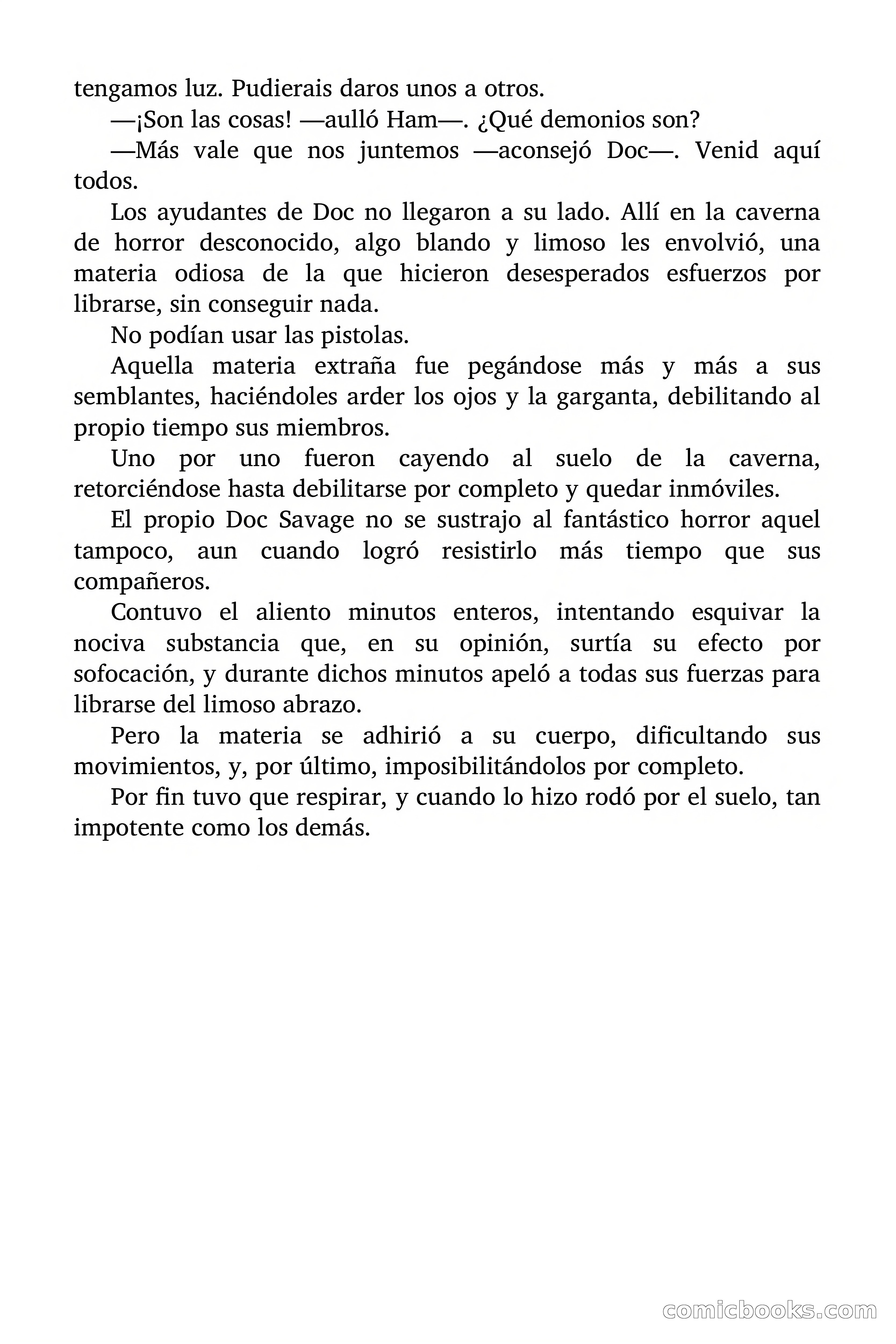 Doc Savage: El País de la Noche Eterna — page 114 of 173
