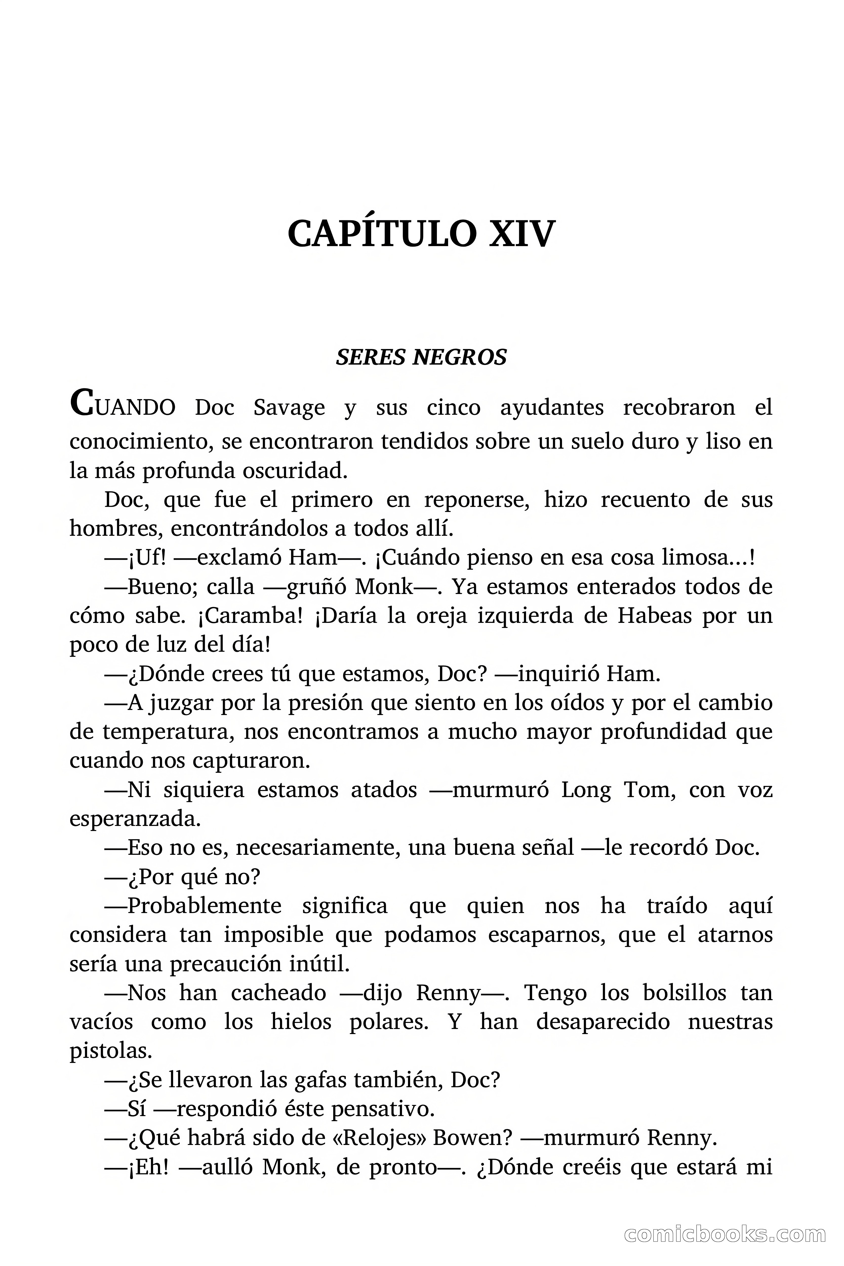 Doc Savage: El País de la Noche Eterna — page 115 of 173