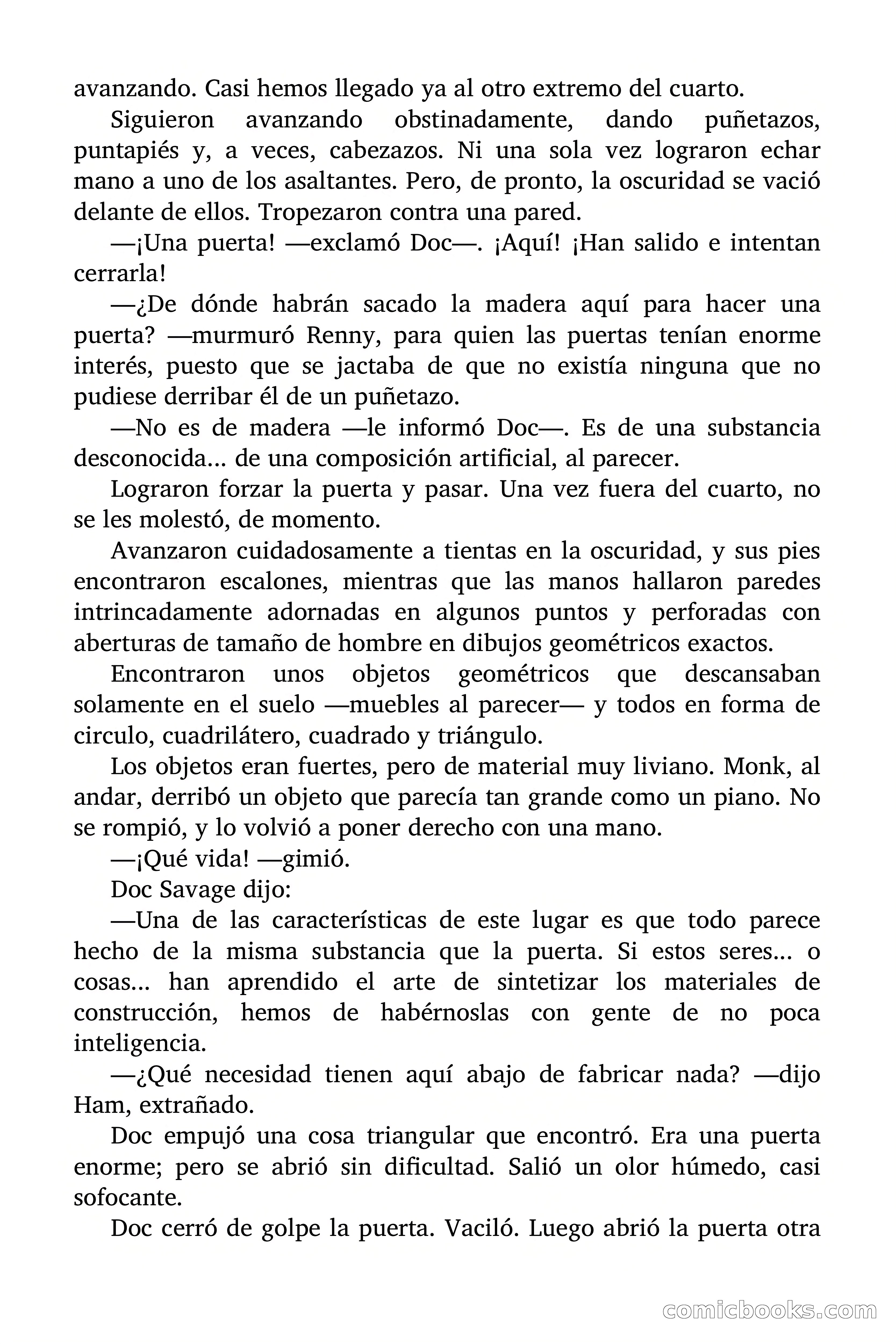 Doc Savage: El País de la Noche Eterna — page 120 of 173