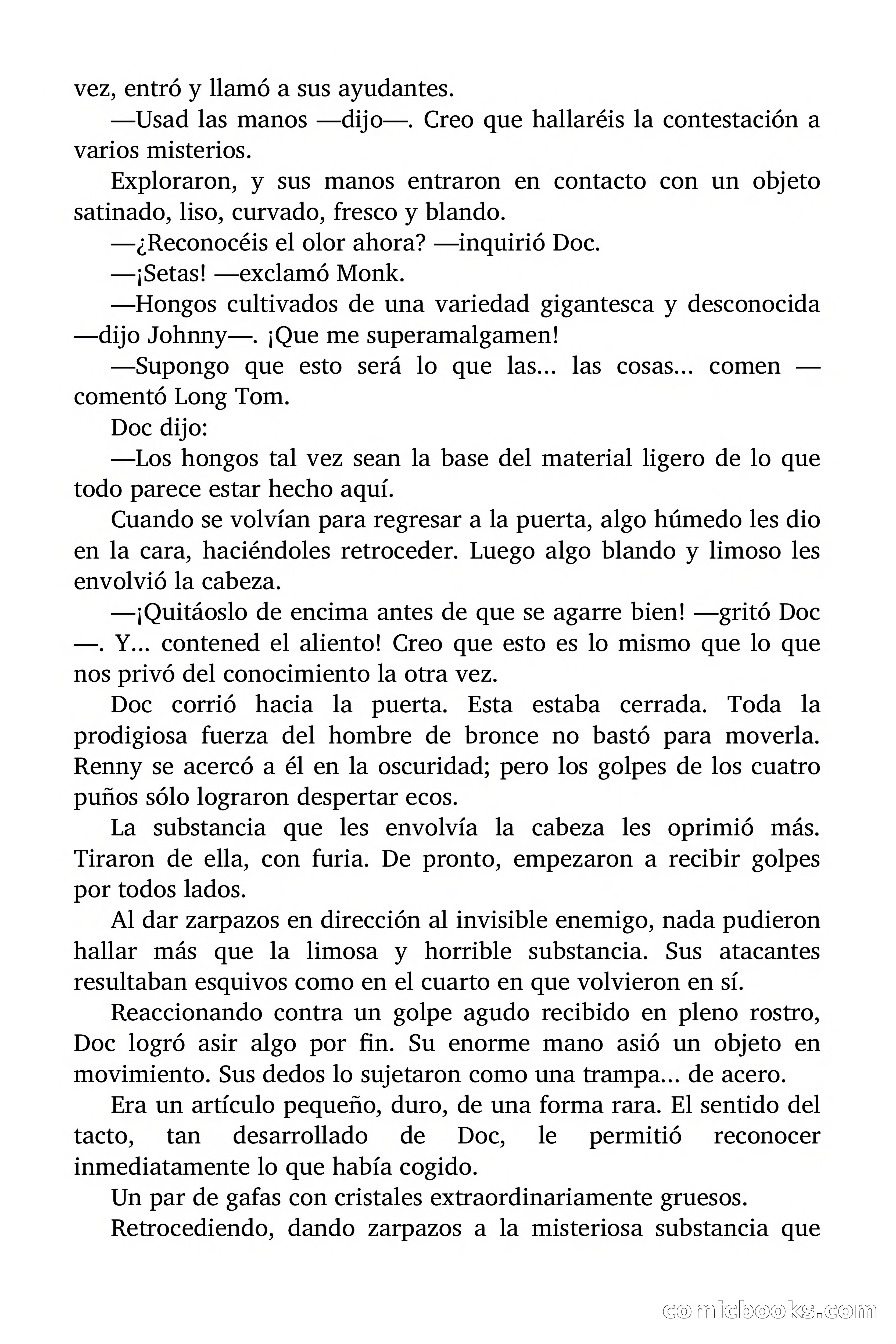 Doc Savage: El País de la Noche Eterna — page 121 of 173