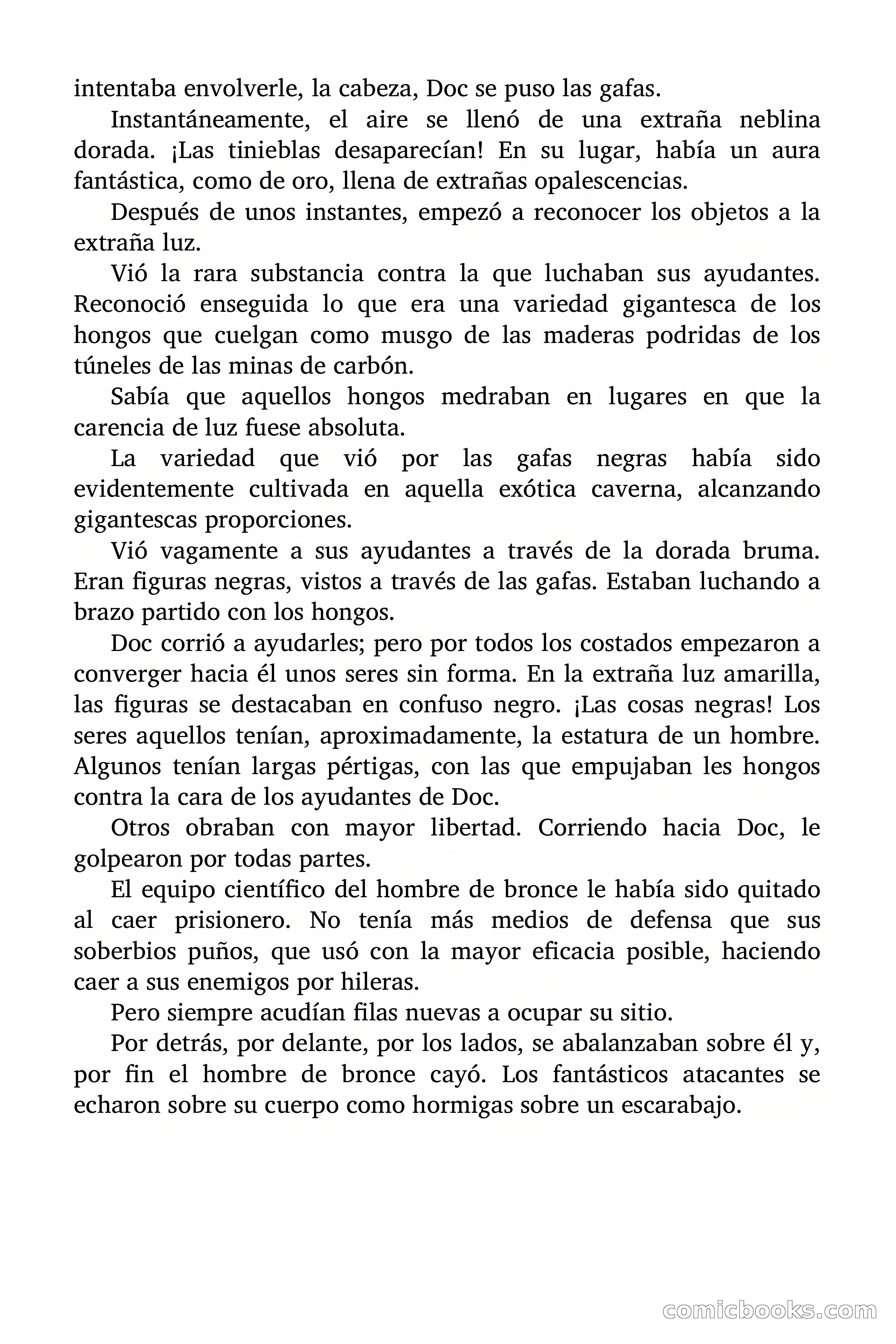 Doc Savage: El País de la Noche Eterna — page 122 of 173