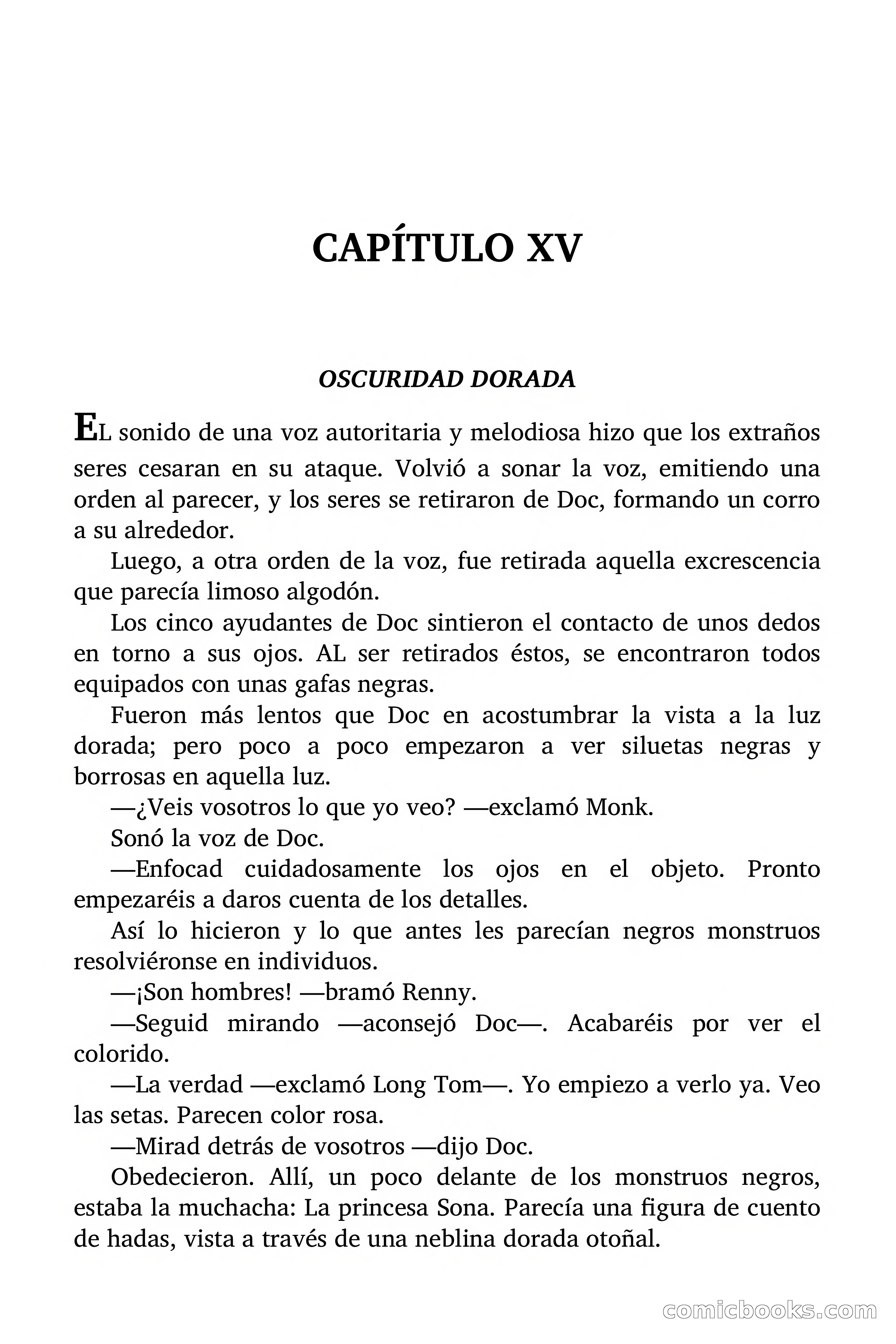 Doc Savage: El País de la Noche Eterna — page 123 of 173