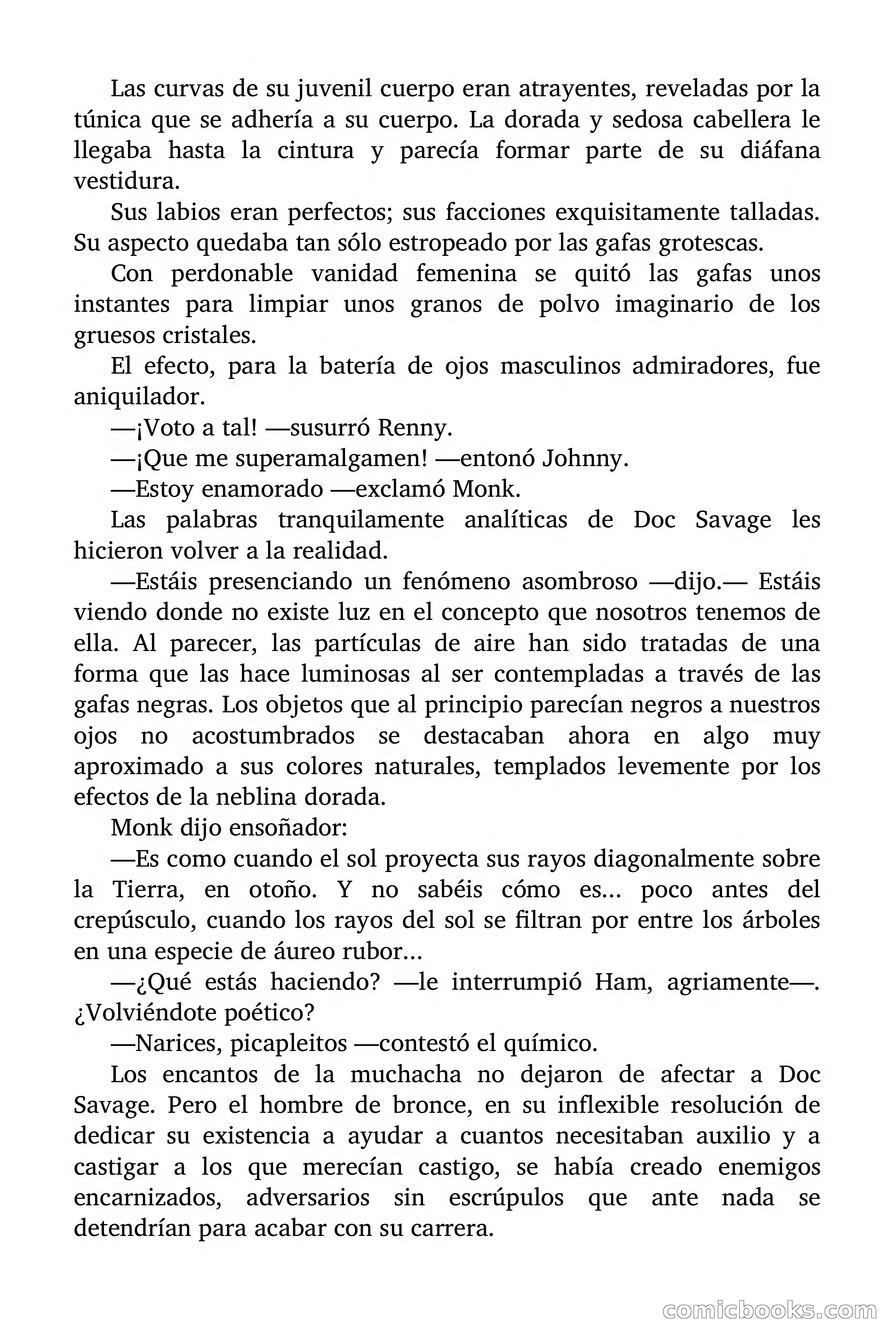Doc Savage: El País de la Noche Eterna — page 124 of 173