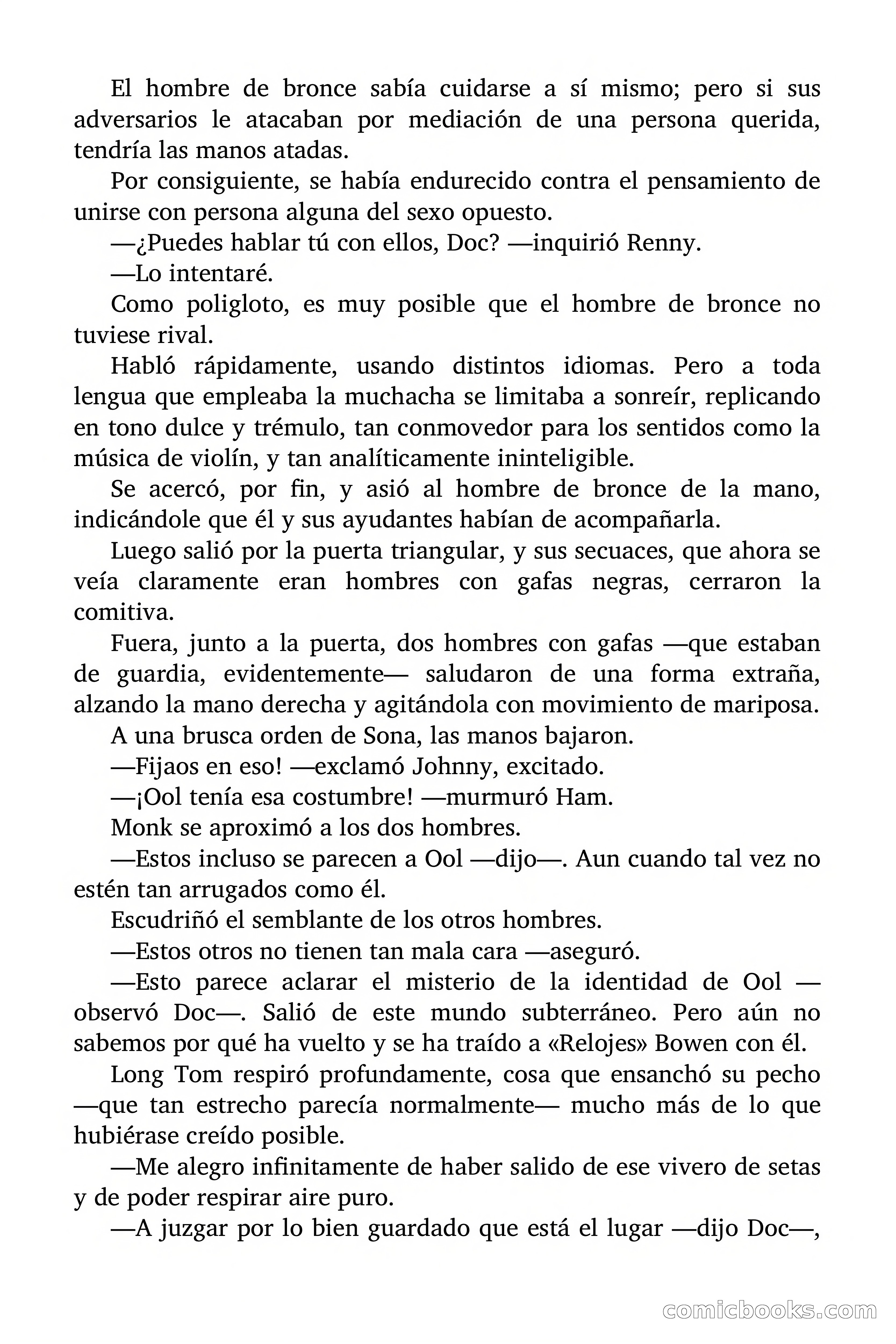 Doc Savage: El País de la Noche Eterna — page 125 of 173