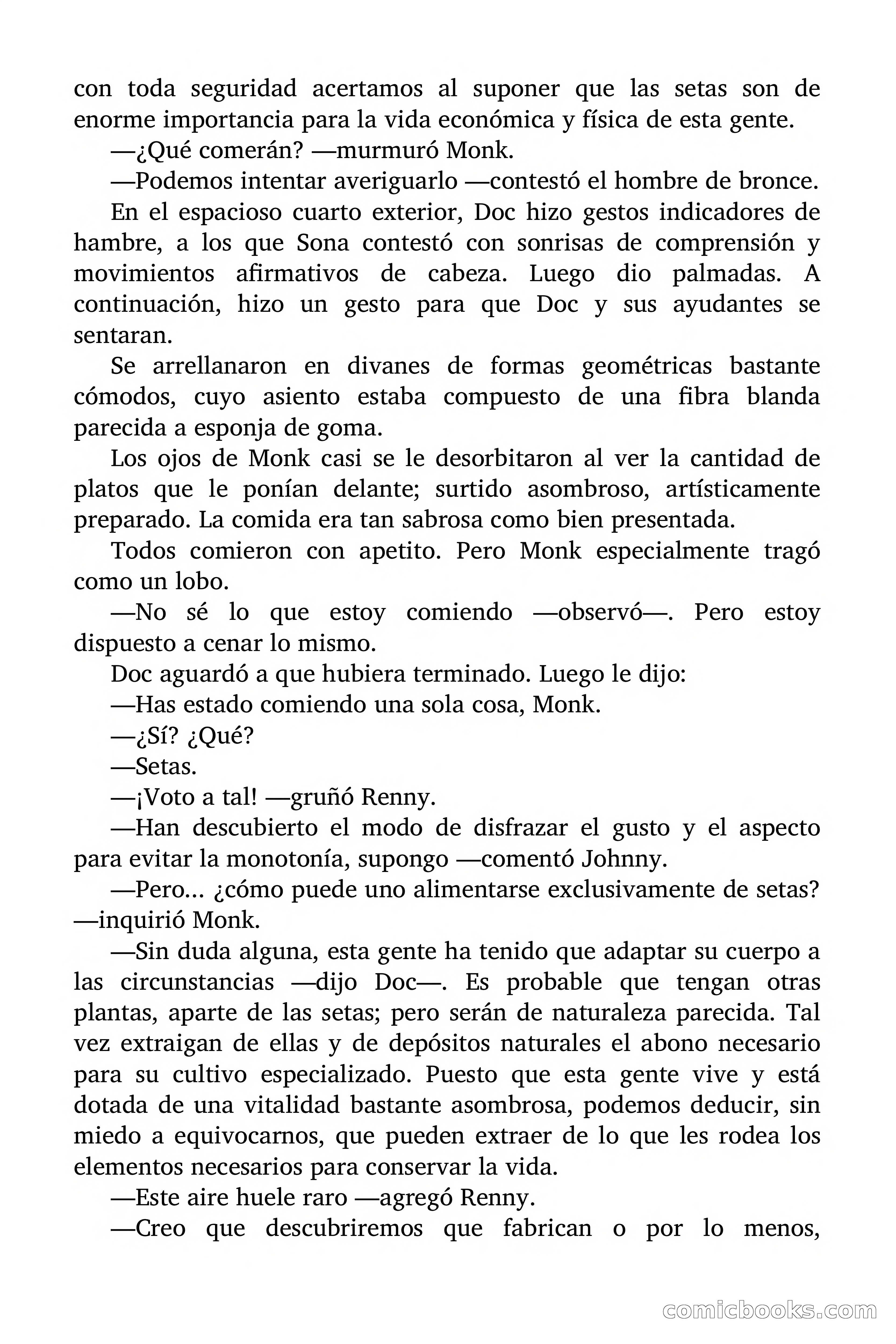 Doc Savage: El País de la Noche Eterna — page 126 of 173