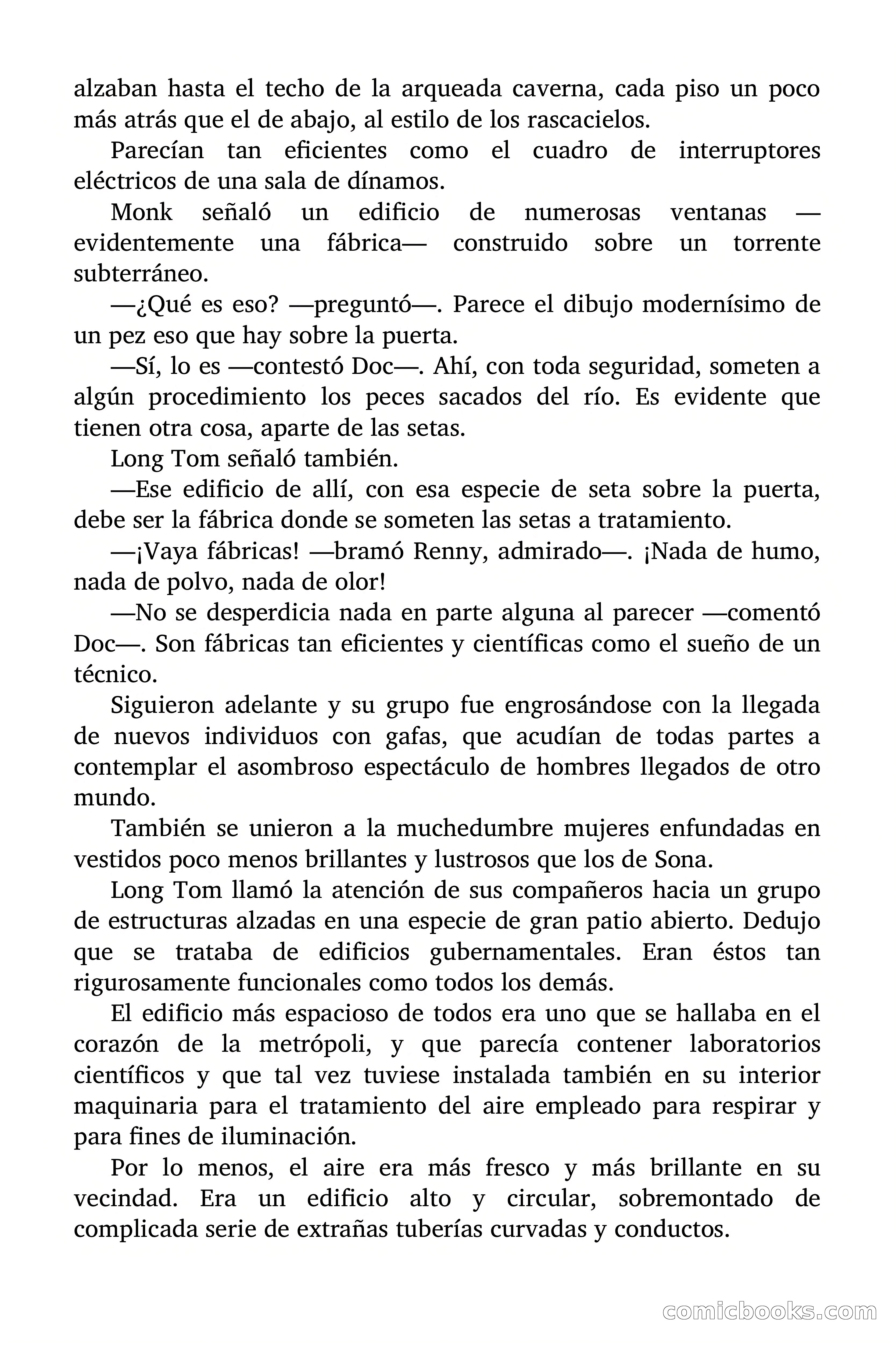 Doc Savage: El País de la Noche Eterna — page 128 of 173