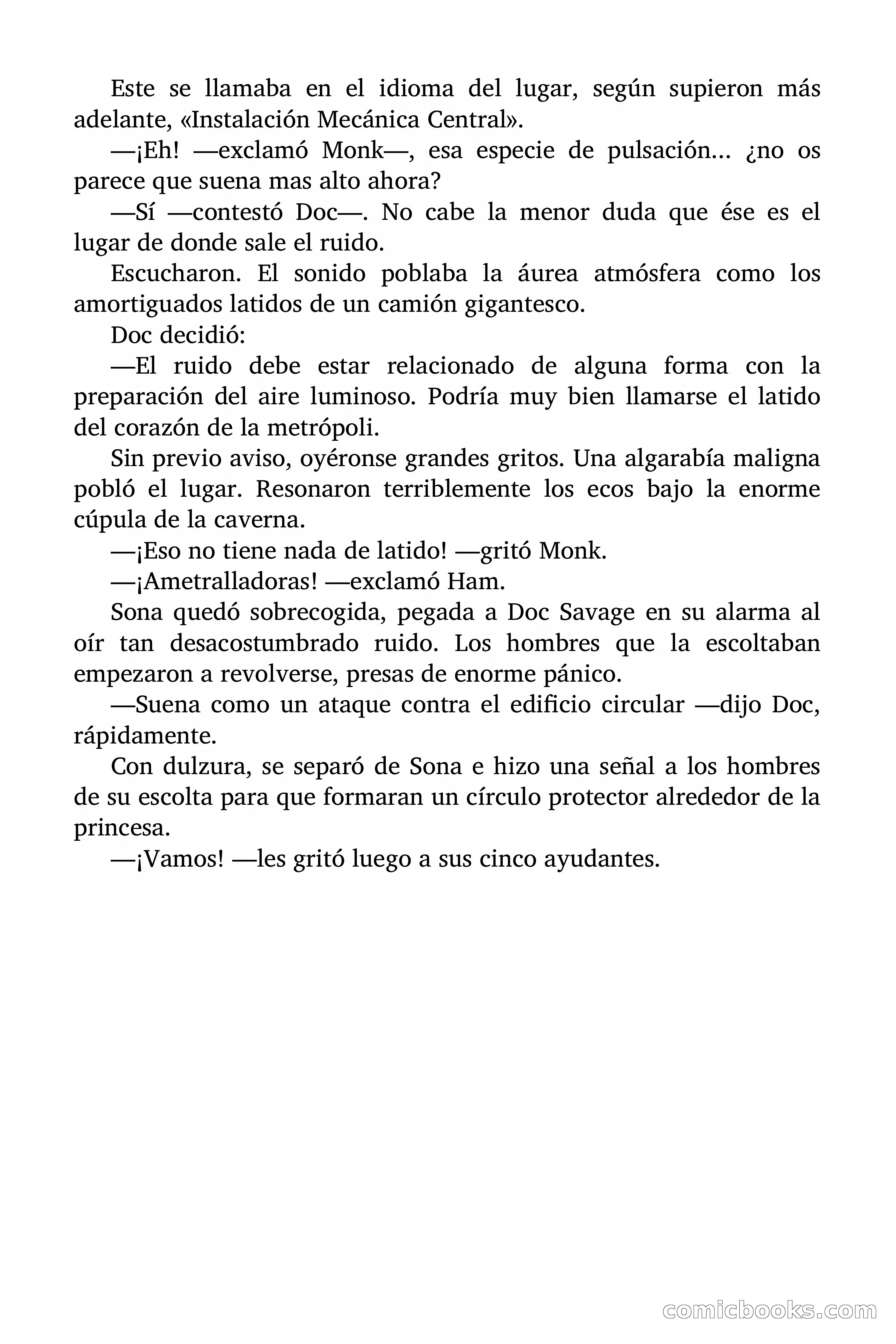 Doc Savage: El País de la Noche Eterna — page 129 of 173