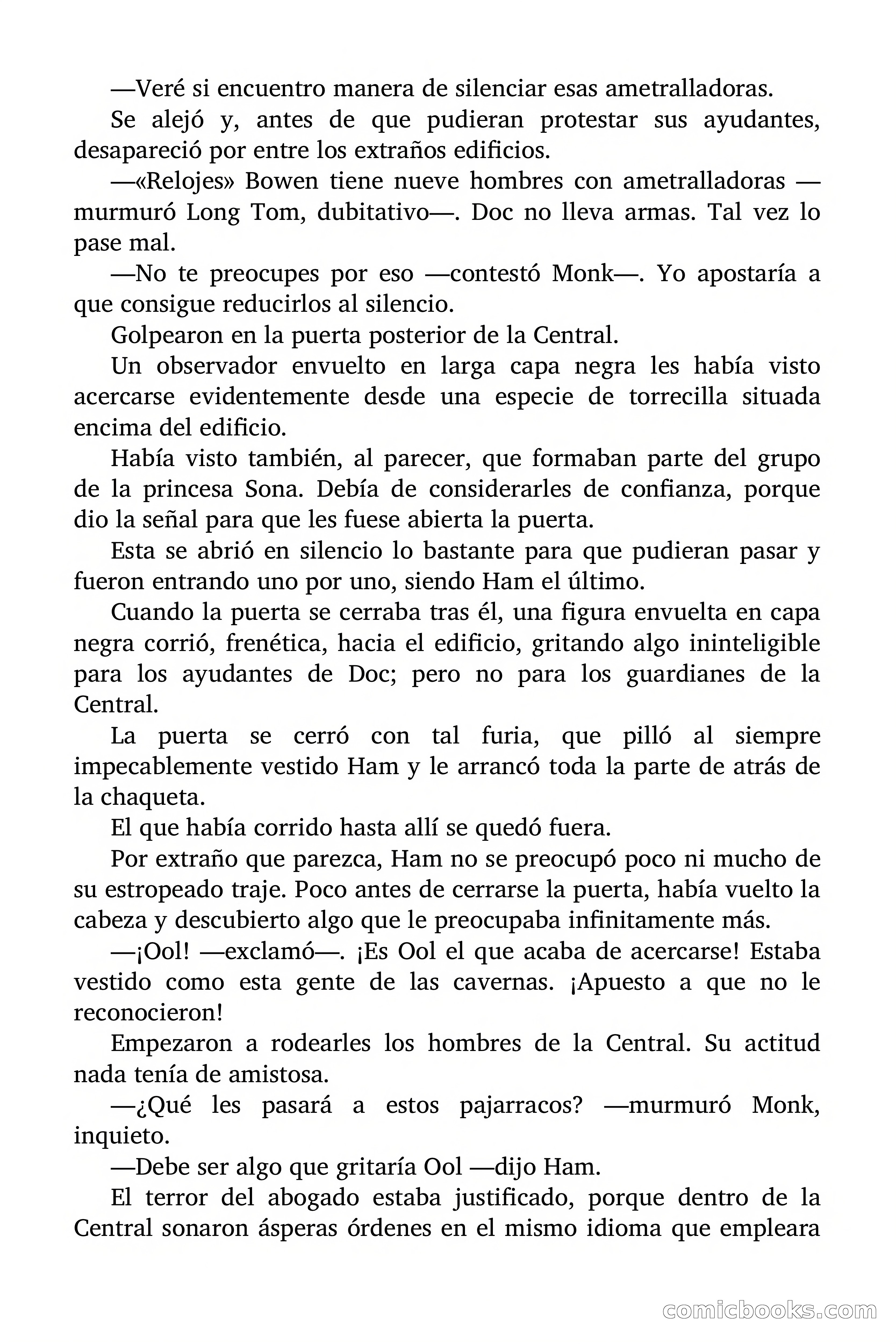 Doc Savage: El País de la Noche Eterna — page 132 of 173