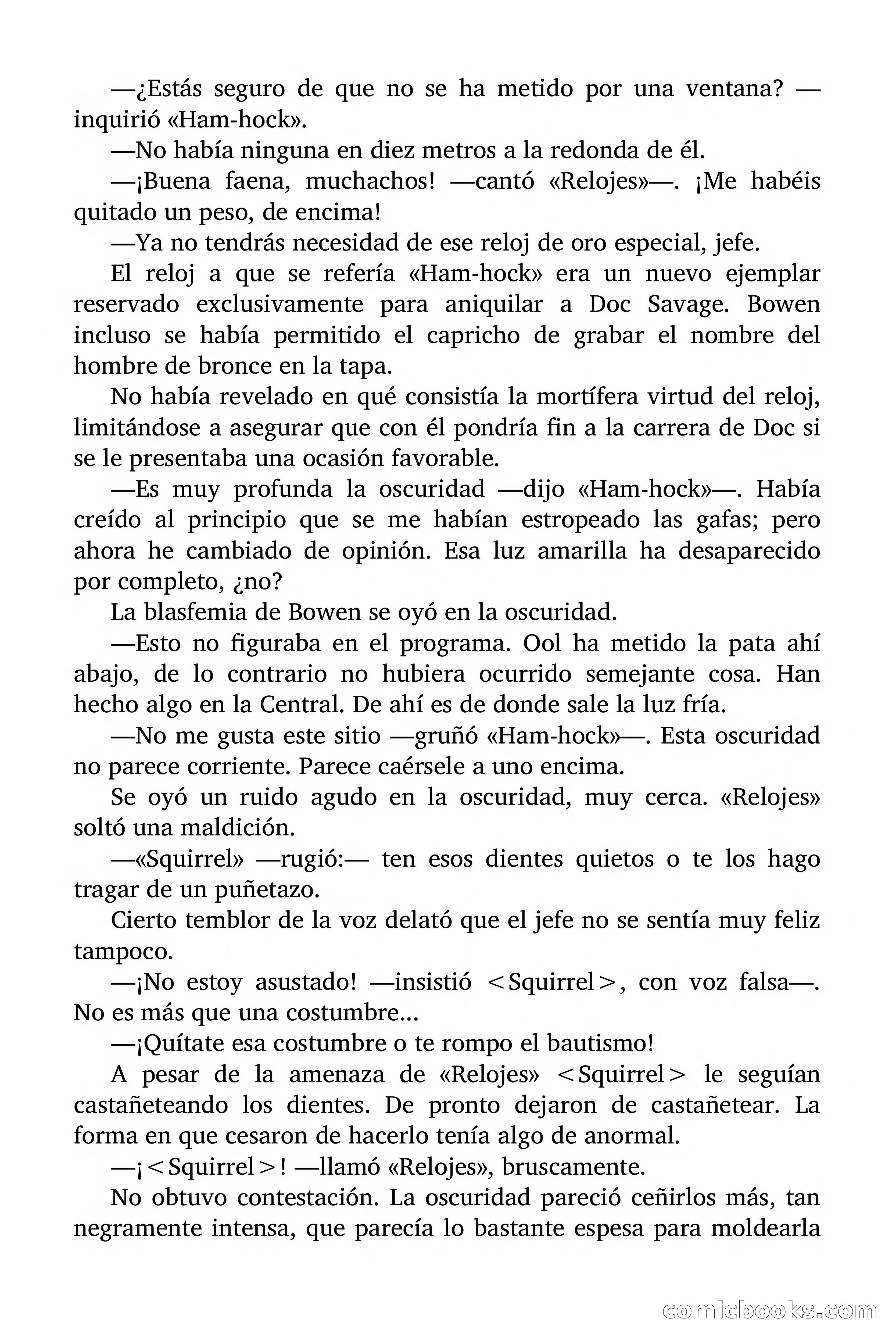 Doc Savage: El País de la Noche Eterna — page 135 of 173
