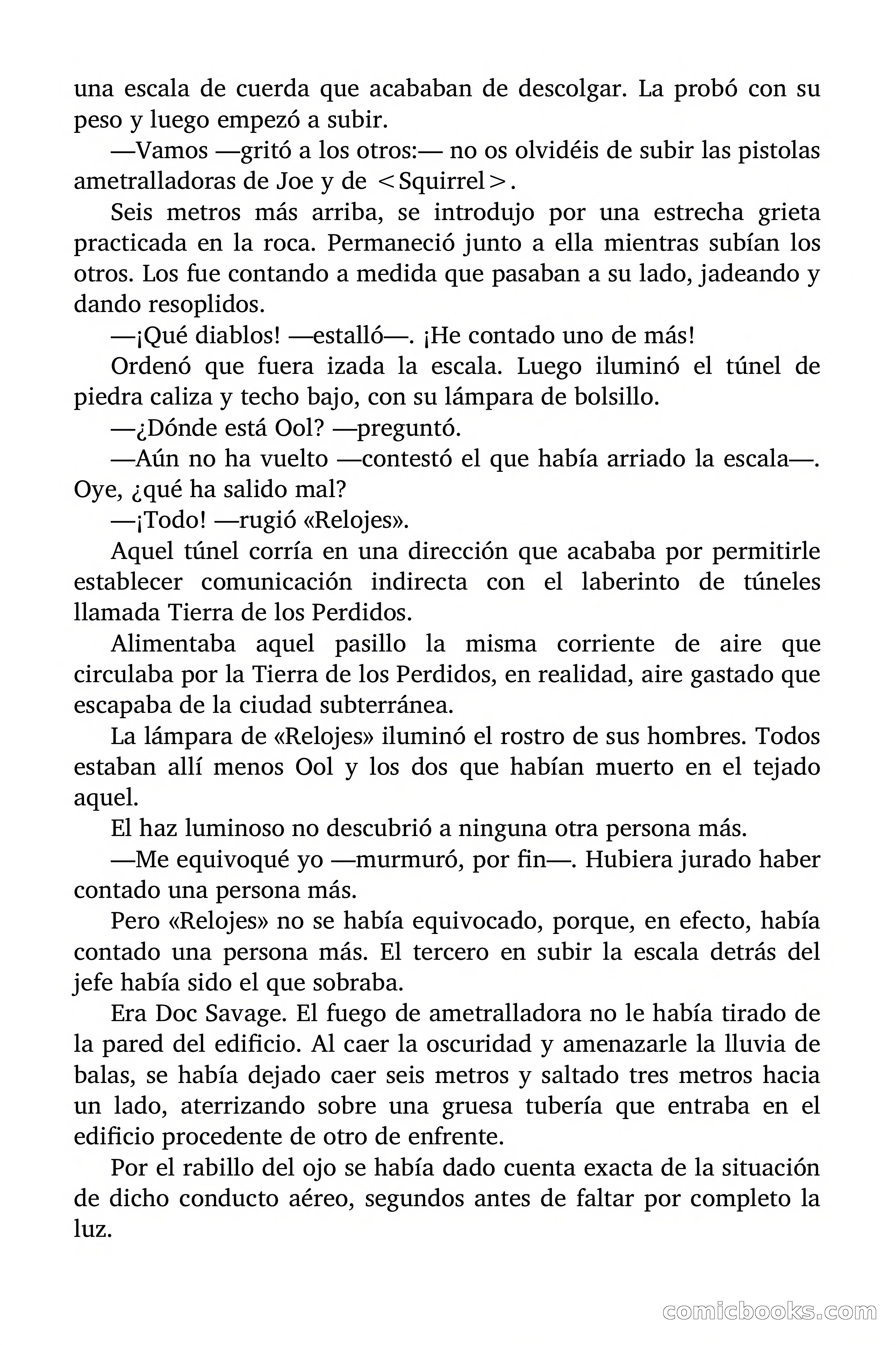 Doc Savage: El País de la Noche Eterna — page 139 of 173