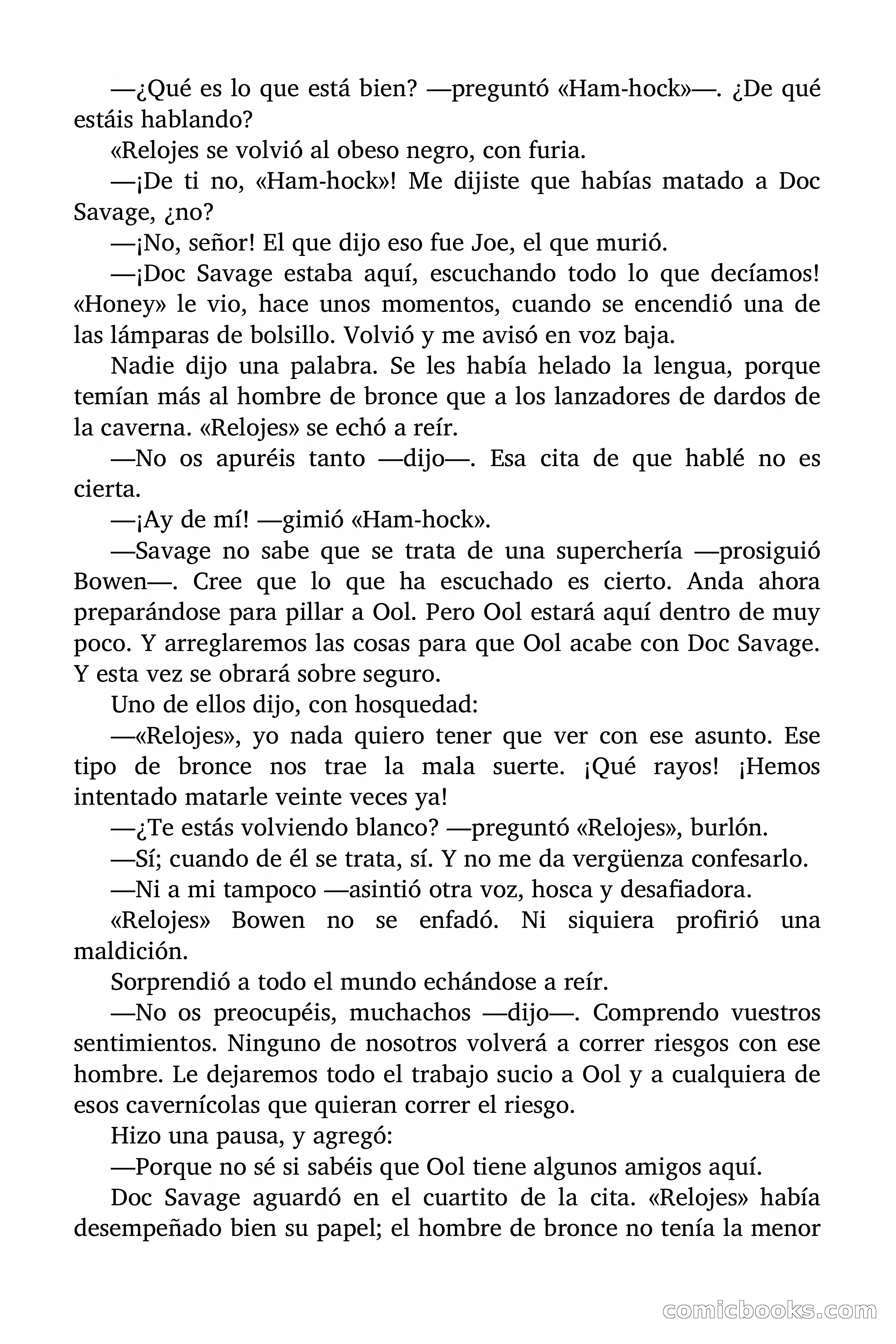 Doc Savage: El País de la Noche Eterna — page 145 of 173